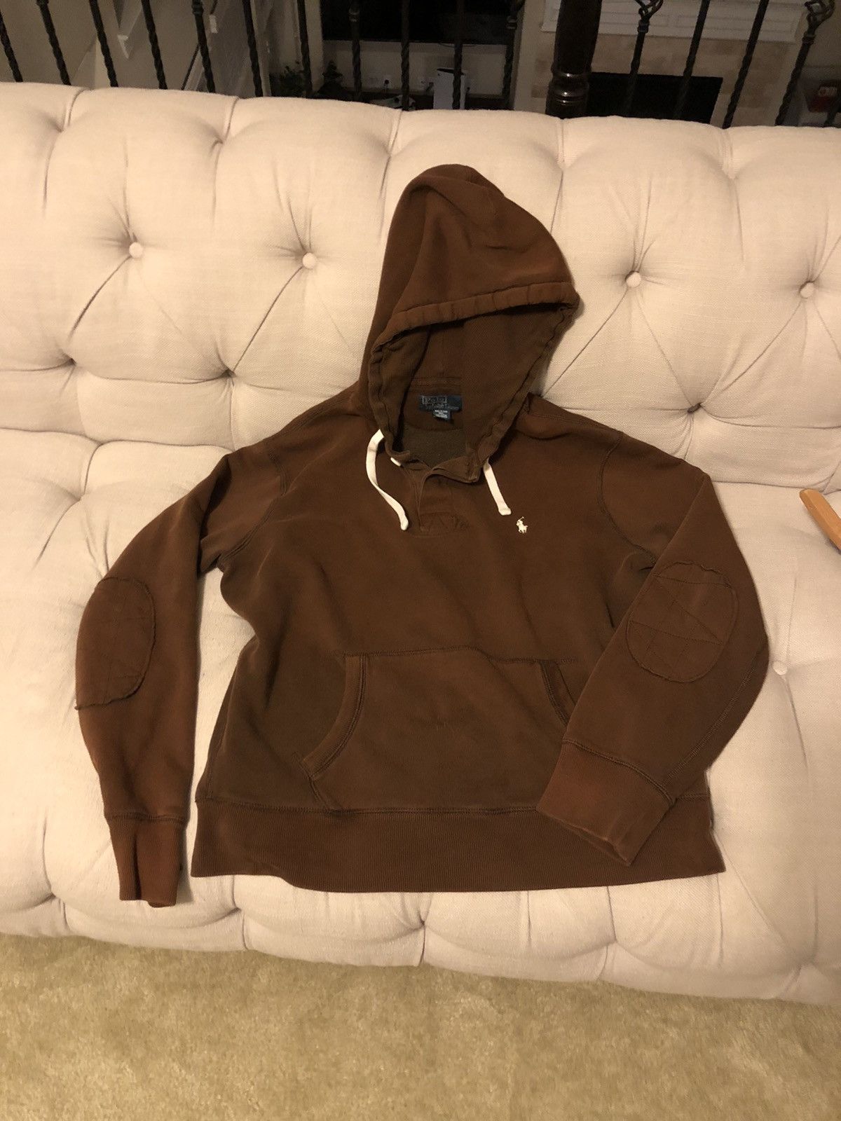 Polo Ralph Lauren × USA Olympics × Vintage Travis brown polo Ralph hoodie rugby large Size US L / EU 52-54 / 3 - 2 Thumbnail
