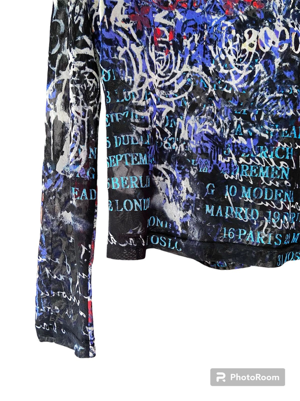 Hysteric Glamour JAPANESE MESH TOP ART PRINTED Size US XS / EU 42 / 0 - 16 Thumbnail