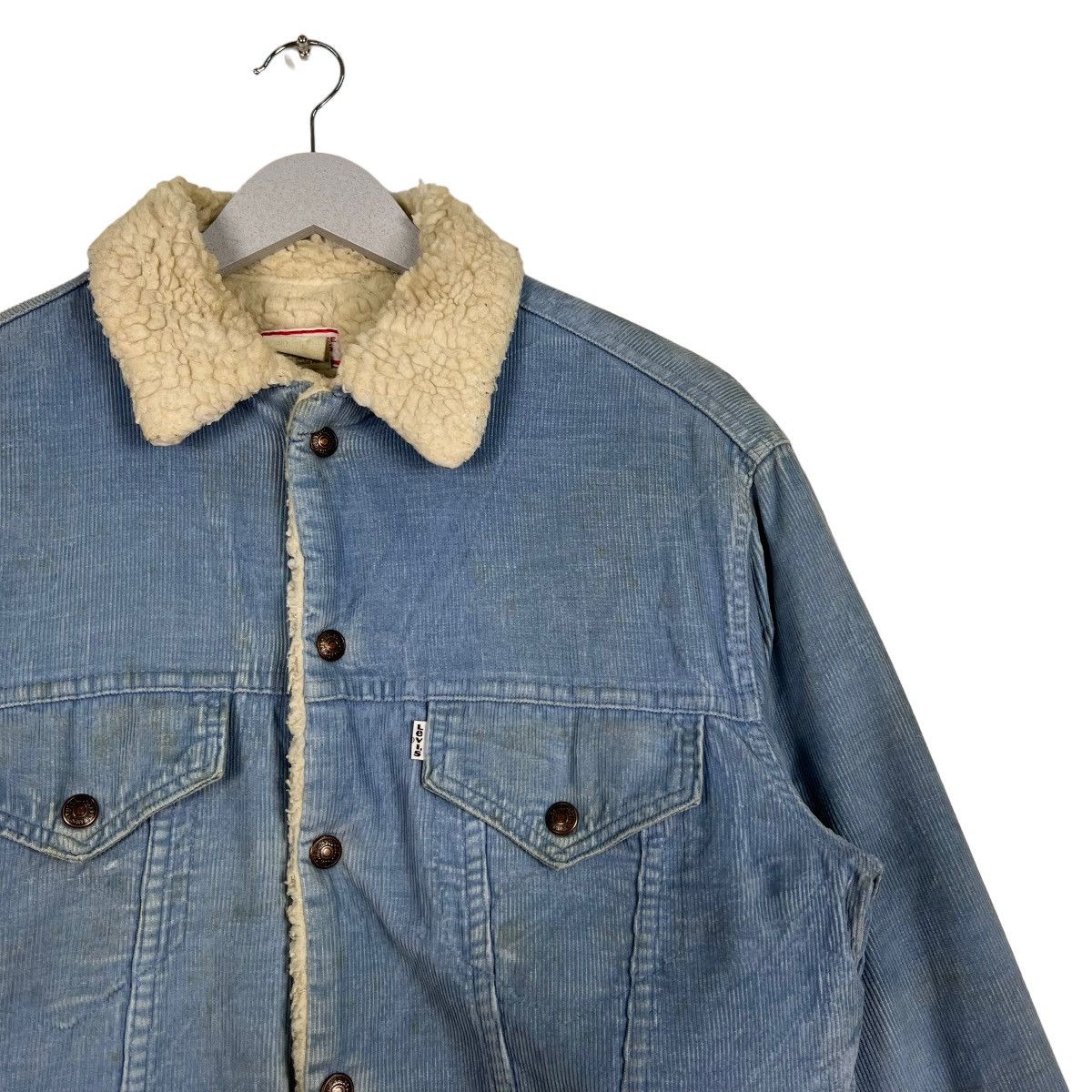 Levi's × Levi's Vintage Clothing × Vintage 🔥70s VINTAGE LEVIS CORDUROY SHEARLING JACKET MADE IN USA Size US S / EU 44-46 / 1 - 6 Thumbnail