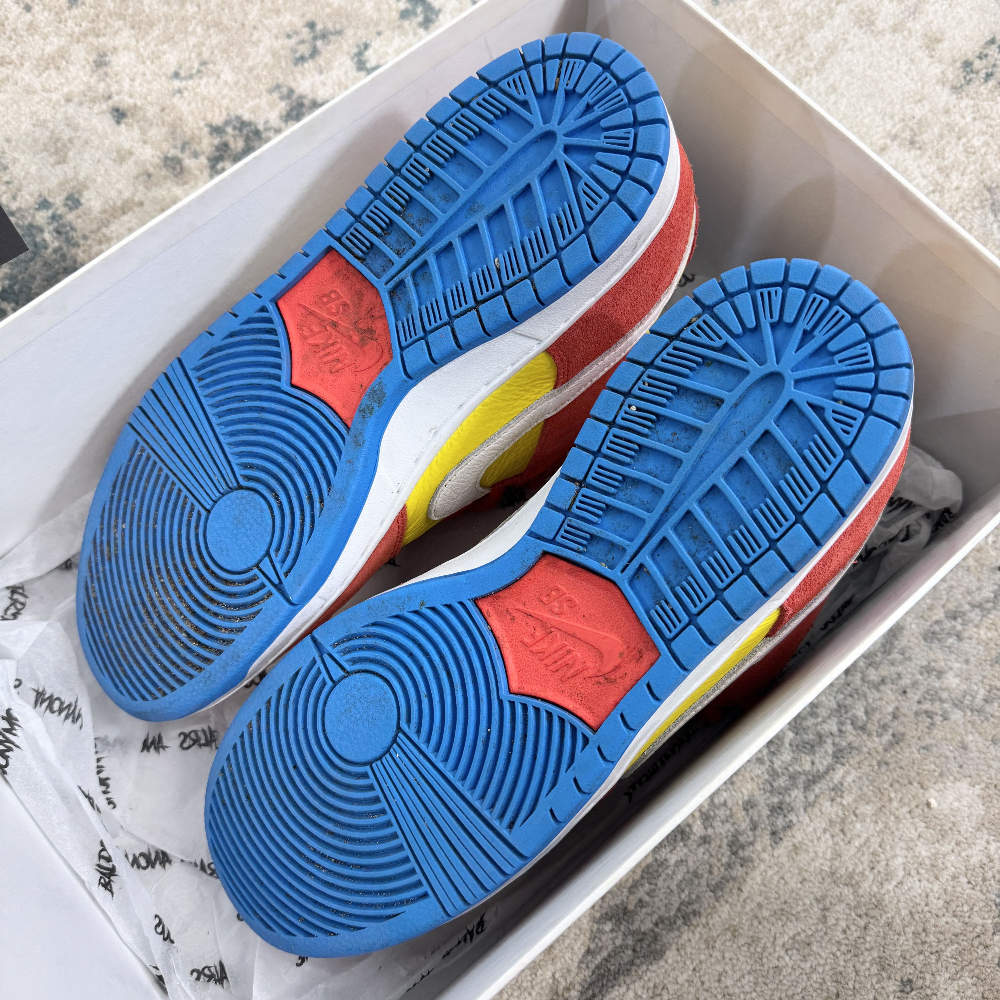 Nike Nike SB Dunk Low Bart Simpson Trainers In Multi RRP £300 Size US 8.5 / EU 41-42 - 6 Thumbnail