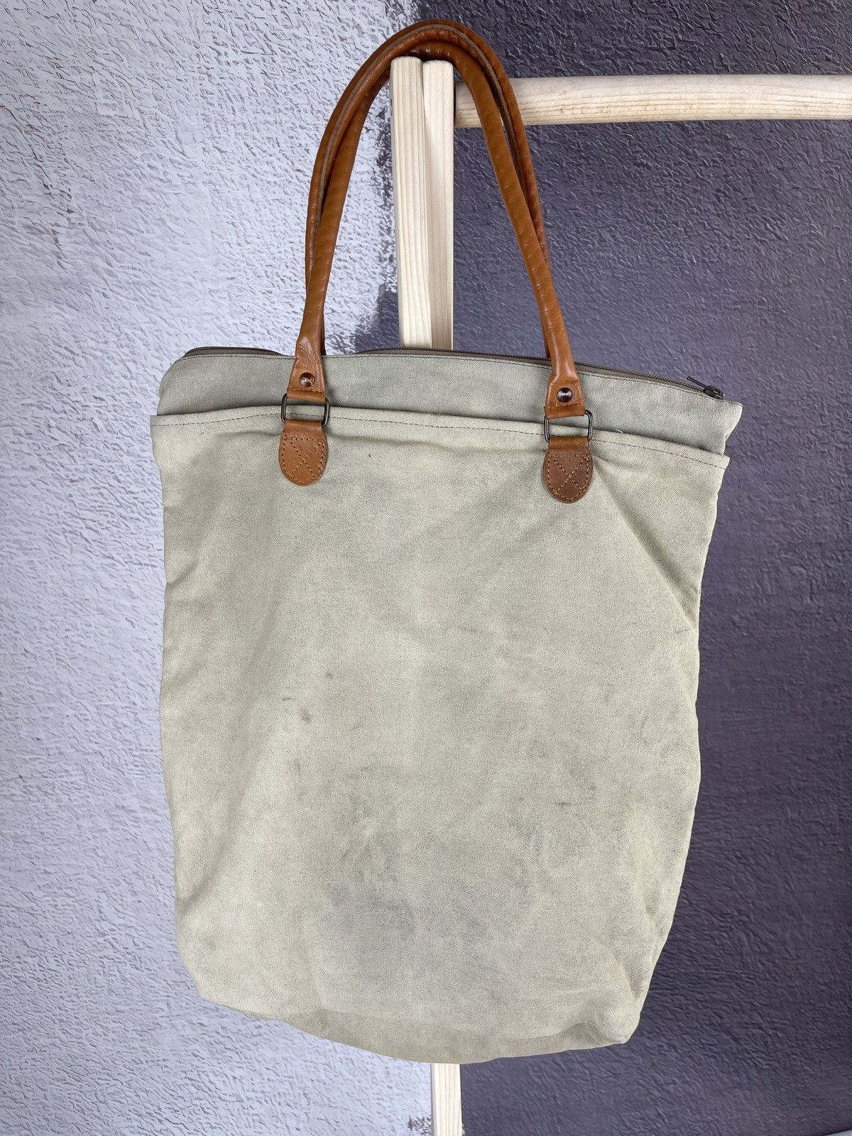 Carpe Diem × Vintage Carpe Diem vintage distressed big logo tote bag Size ONE SIZE - 9 Thumbnail