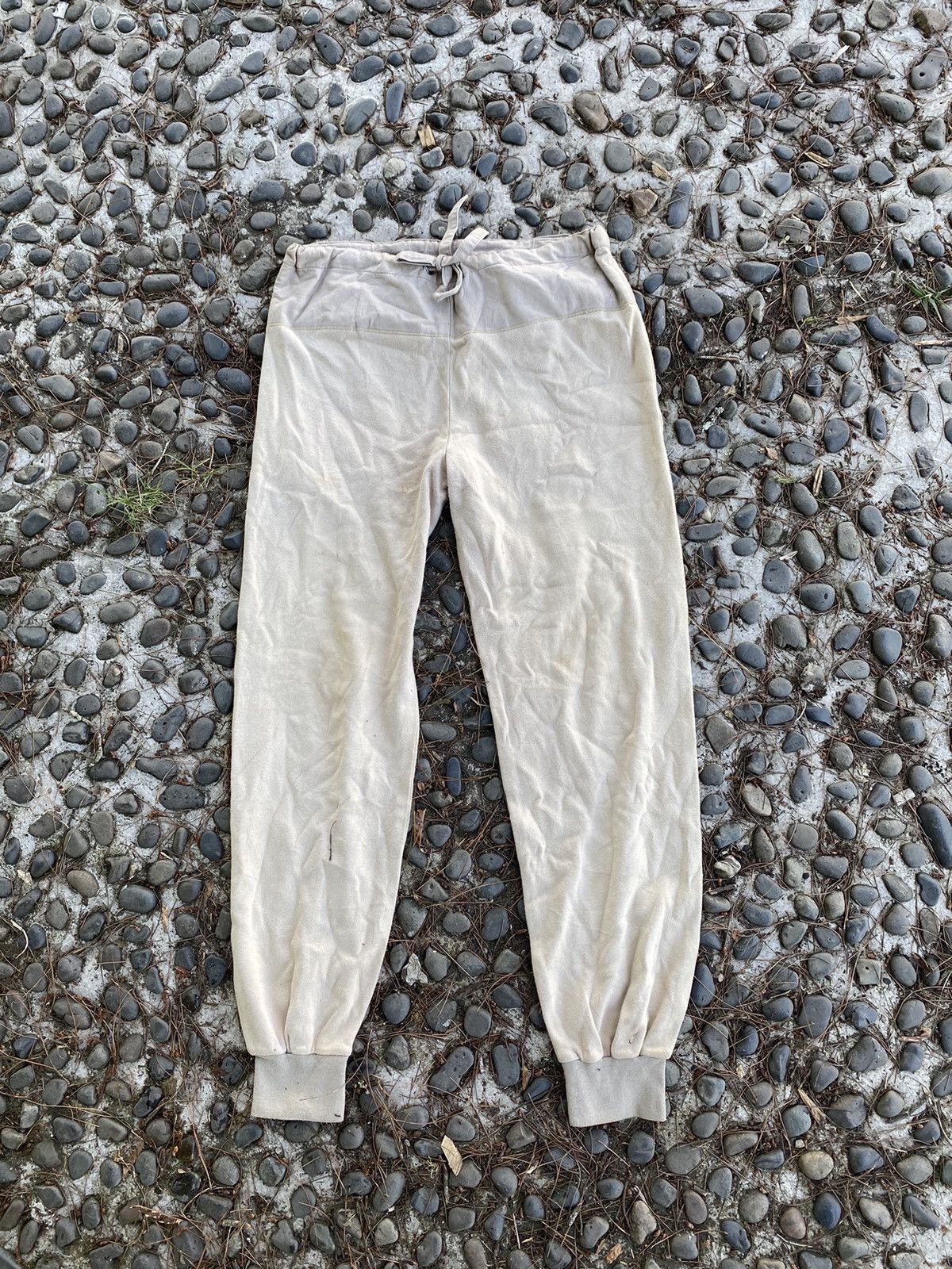 image of VTG Hai Sporting Gear Issey Miyake Jogger Pants in Cream, Men's (Size 32)
