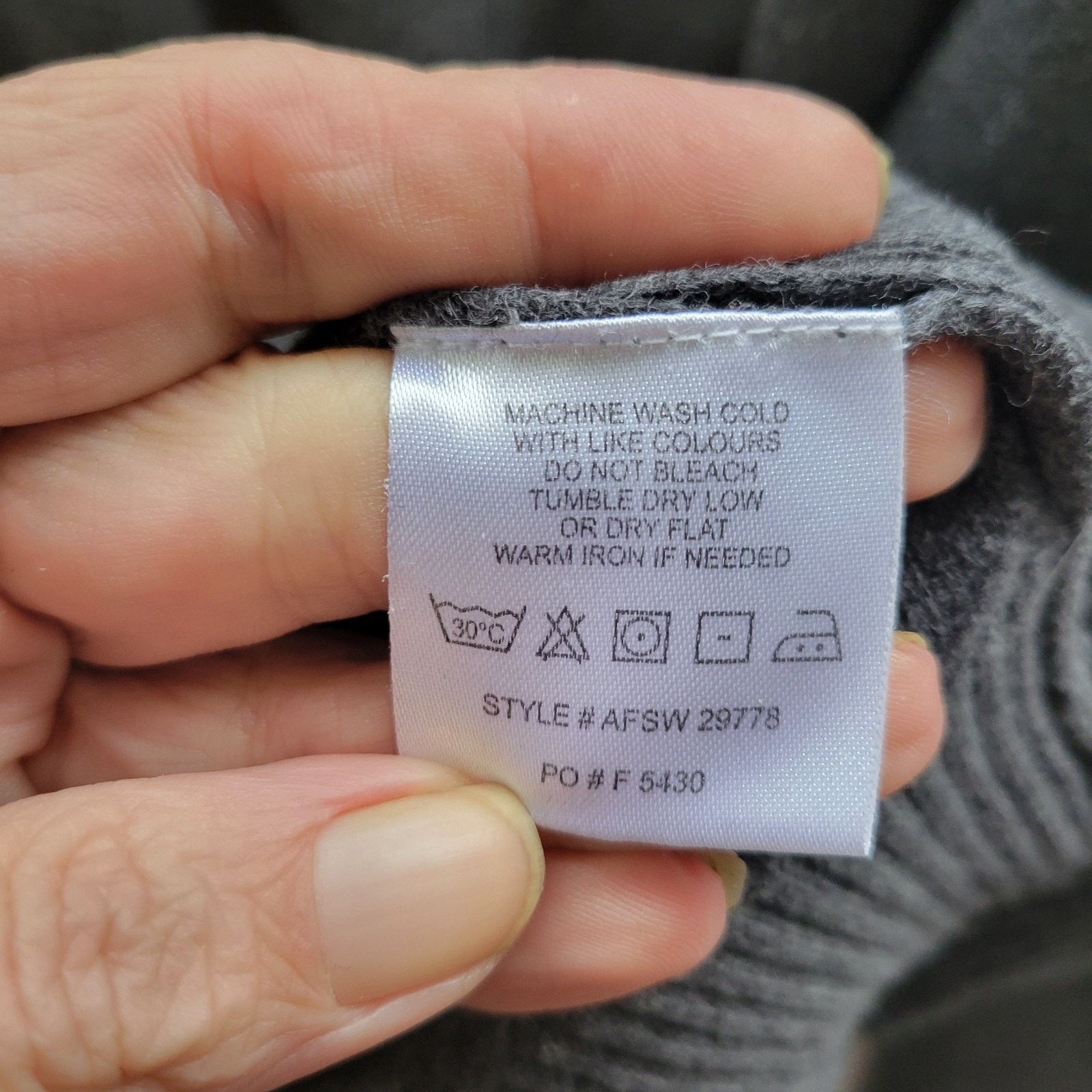 Alex Cannon Alex Cannon Mens Sweater Size XL Gray Silk Cashmere Blend Size US XL / EU 56 / 4 - 6 Thumbnail