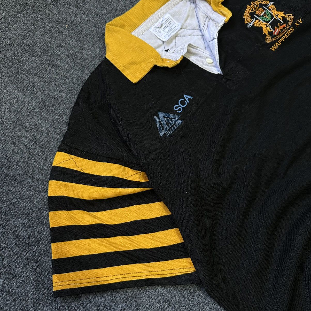 Le Grande Bleu (L.G.B.) VTG 18 Berry Hill RFC 1993 Wappers XV Polo Rubgy 90s USA Size US L / EU 52-54 / 3 - 12 Thumbnail