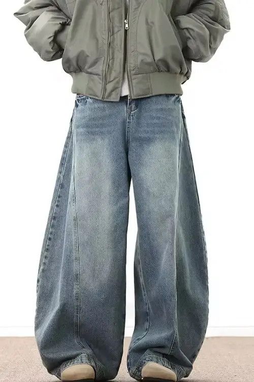 Japanese Brand Kawashima x Miwa Baggy Striped Size US 33 - 3 Thumbnail