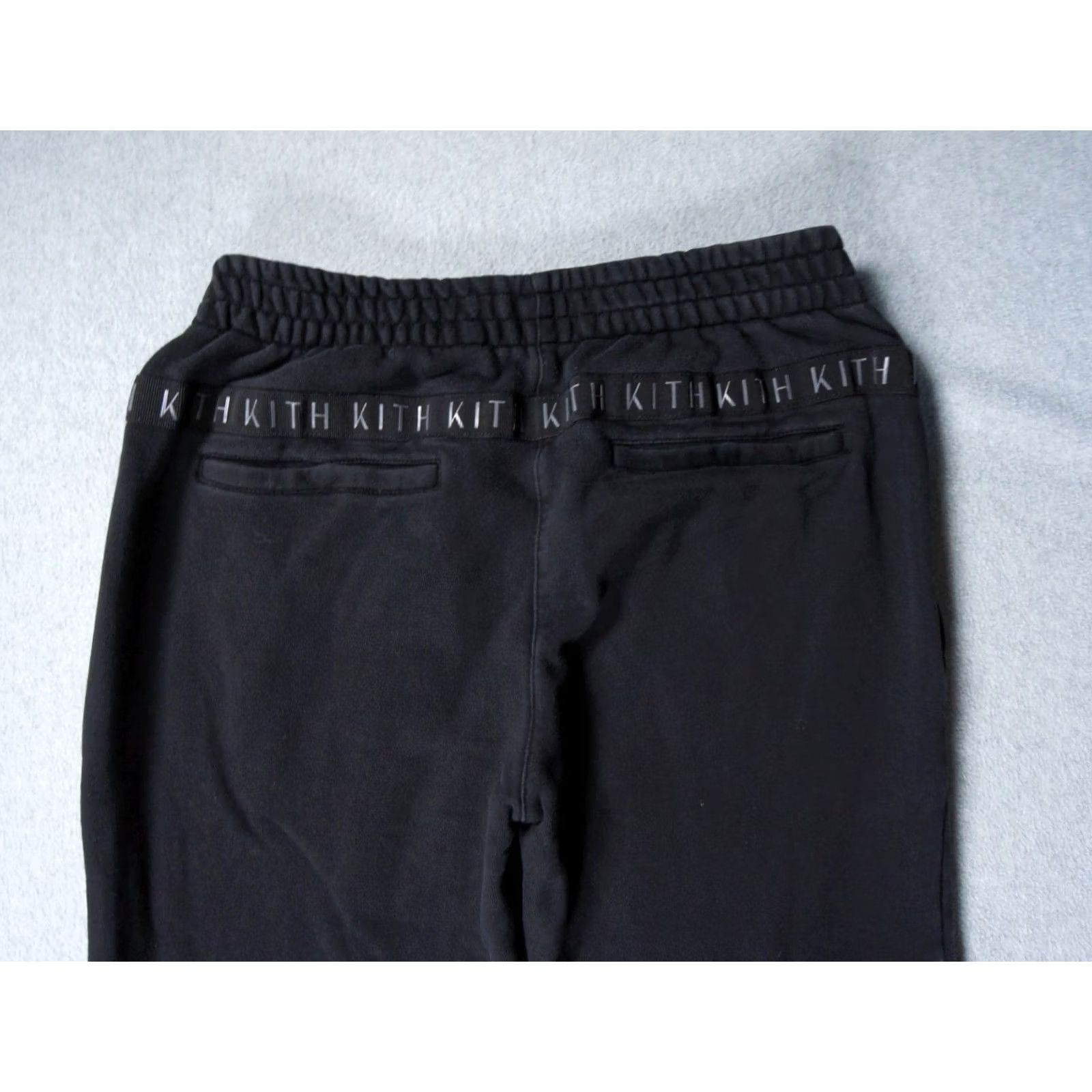 Kith Kith Pants Mens Large Black Jogger Sweatpants Cargo Streetwear Designer RARE Size US 33 - 6 Thumbnail