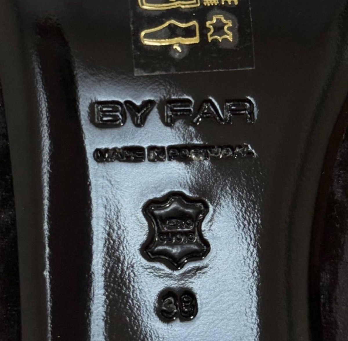 By Far By Far black velvet flats Size US 8 / IT 38 - 2 Thumbnail