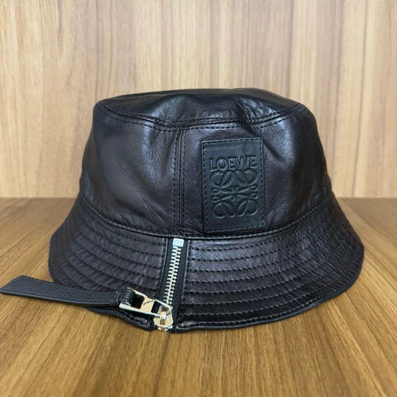 Loewe Loewe Classic Leather Bucket Hat - dmc Size ONE SIZE - 1 Thumbnail