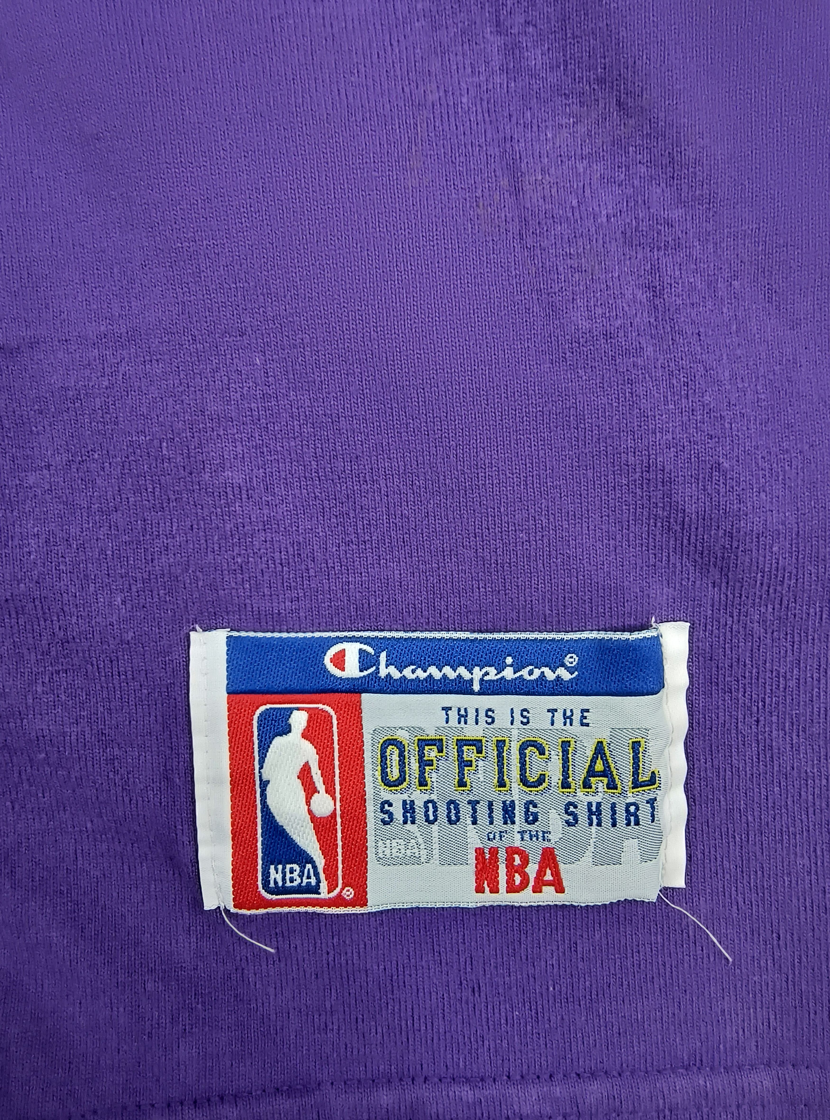 Champion Vintage L.A. Lakers warm up shooting 90s jersey Size US XXL / EU 58 / 5 - 2 Thumbnail