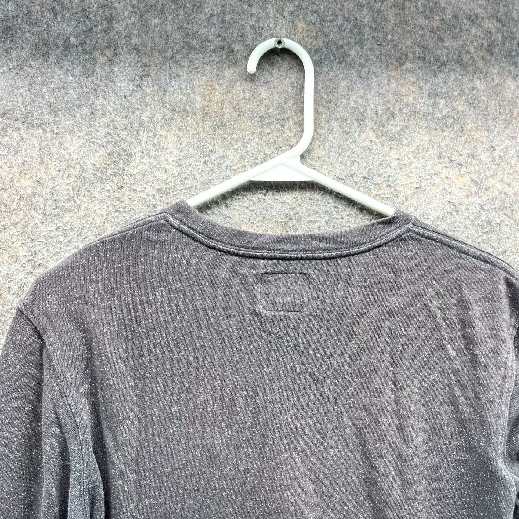 Quiksilver VINTAGE Quiksilver Sweatshirt Mens Small Blue Heather Crewneck Pullover Pocket Cotton Size US S / EU 44-46 / 1 - 6 Thumbnail