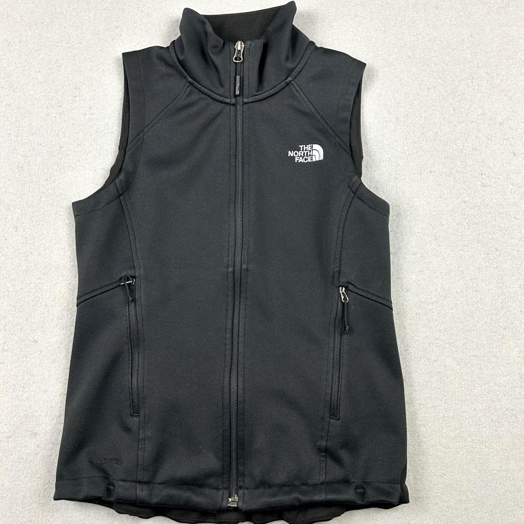 The North Face The North Face Vest Womens XS Black WindWall Softshell Full Zip Outdoor Fleece Size XS / US 0-2 / IT 36-38 - 2 Thumbnail