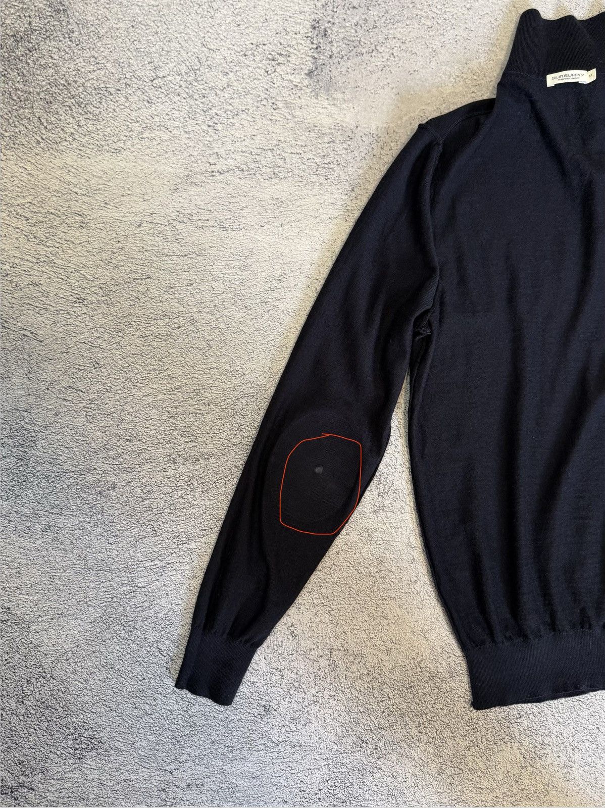 Suitsupply Suitsupply Merino Wool Polo Sweater M Fine Knit Long Sleeve Size US M / EU 48-50 / 2 - 14 Thumbnail