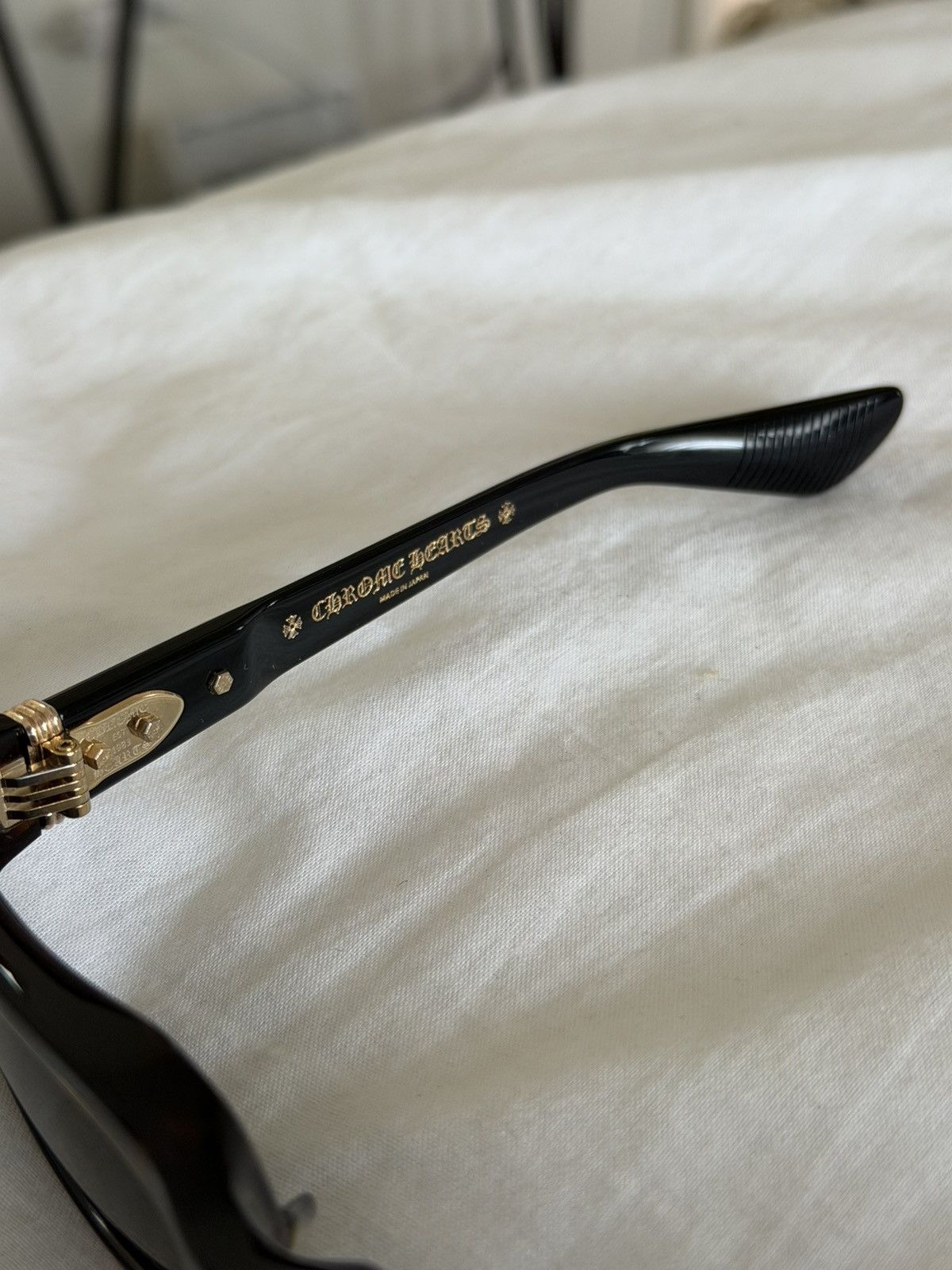 Chrome Hearts CHROME HEARTS IDAWANNA DARK TORTOISE BLACK Size ONE SIZE - 5 Thumbnail
