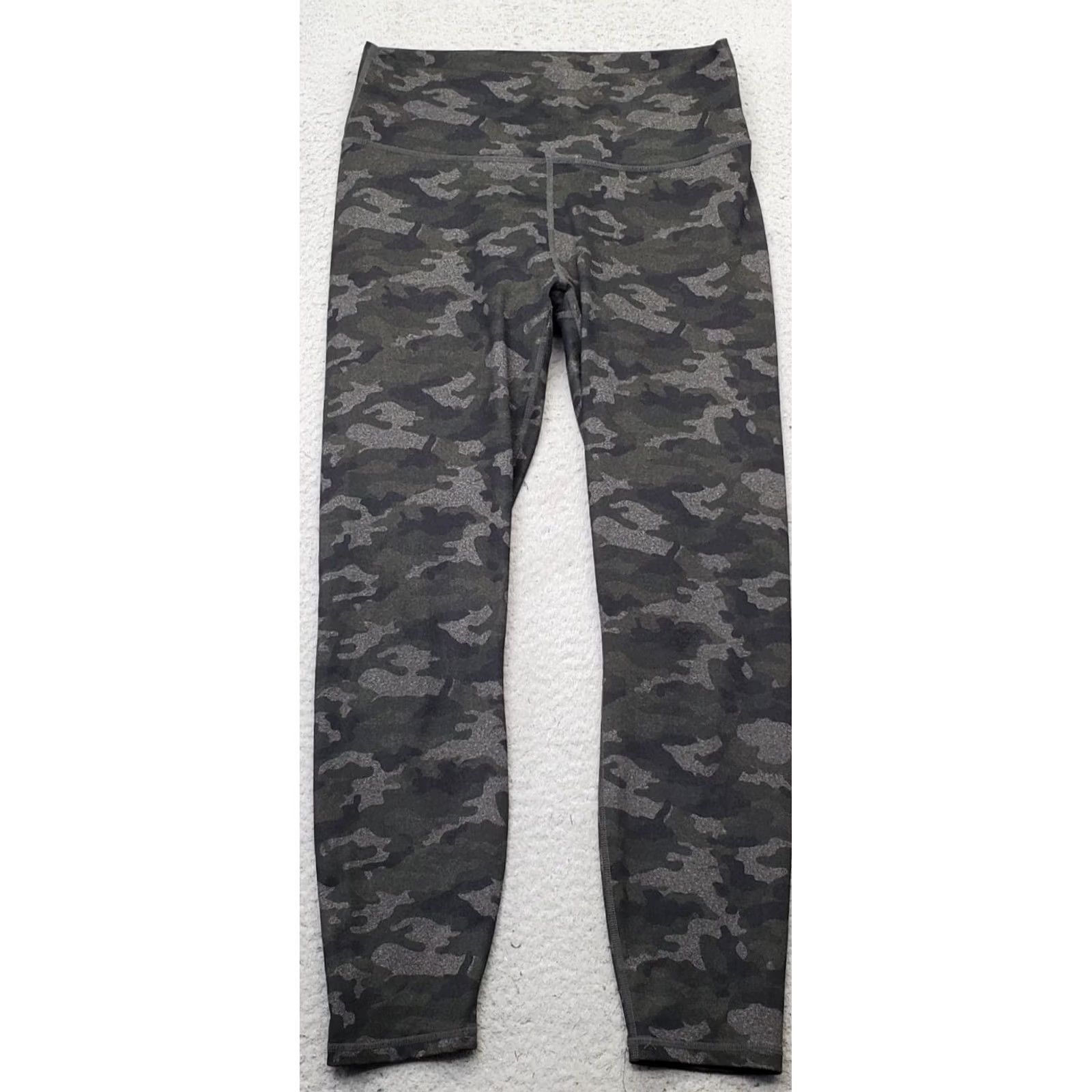 Fabletics Fabletics Powerhold Leggings Women M Camouflage Multicolor Stretch Elastic Waist Size 32" / US 10 / IT 46 - 2 Thumbnail