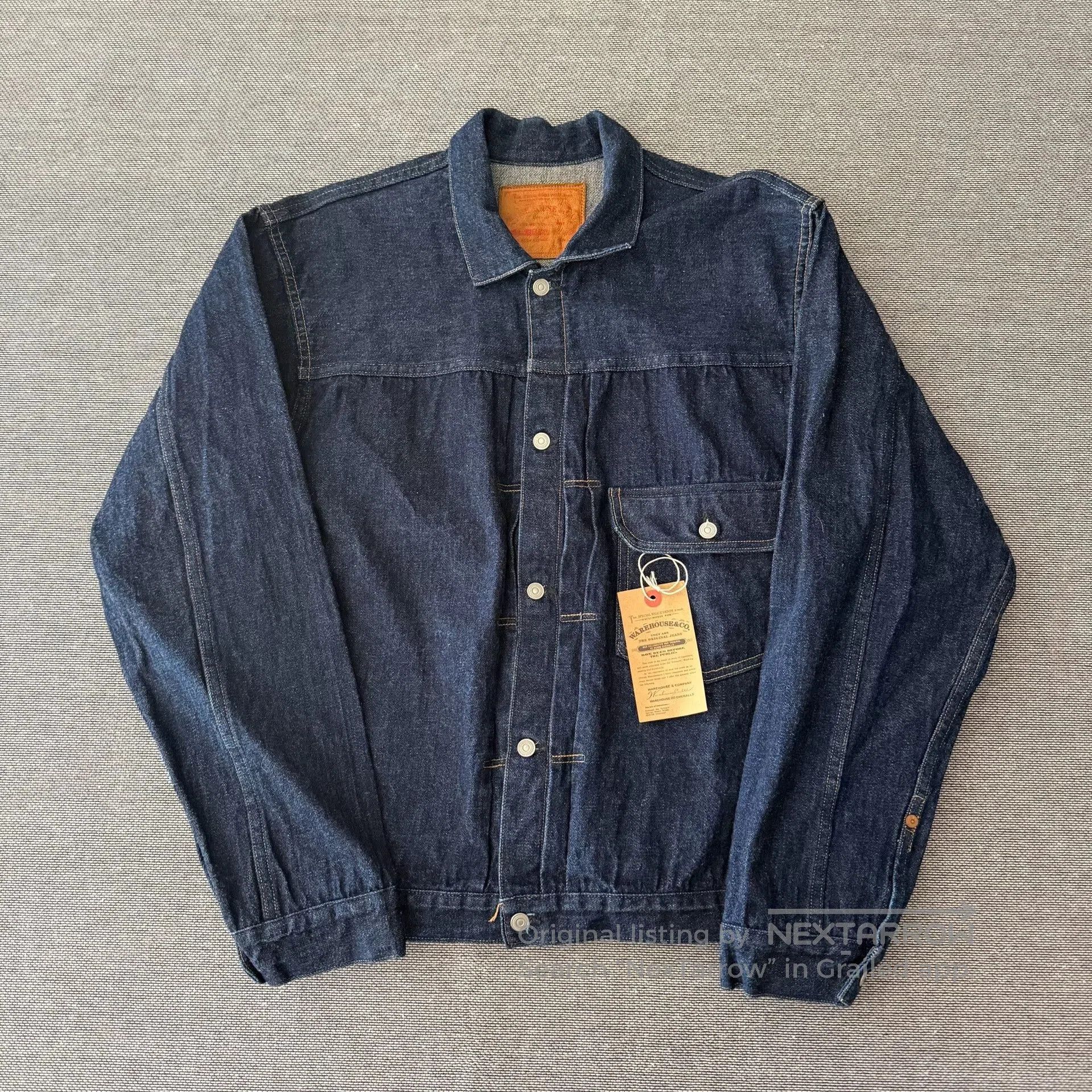 Warehouse Warehouse 2001xx Natural Dye Denim Jacket. Size US XS / EU 42 / 0 - 1 Thumbnail