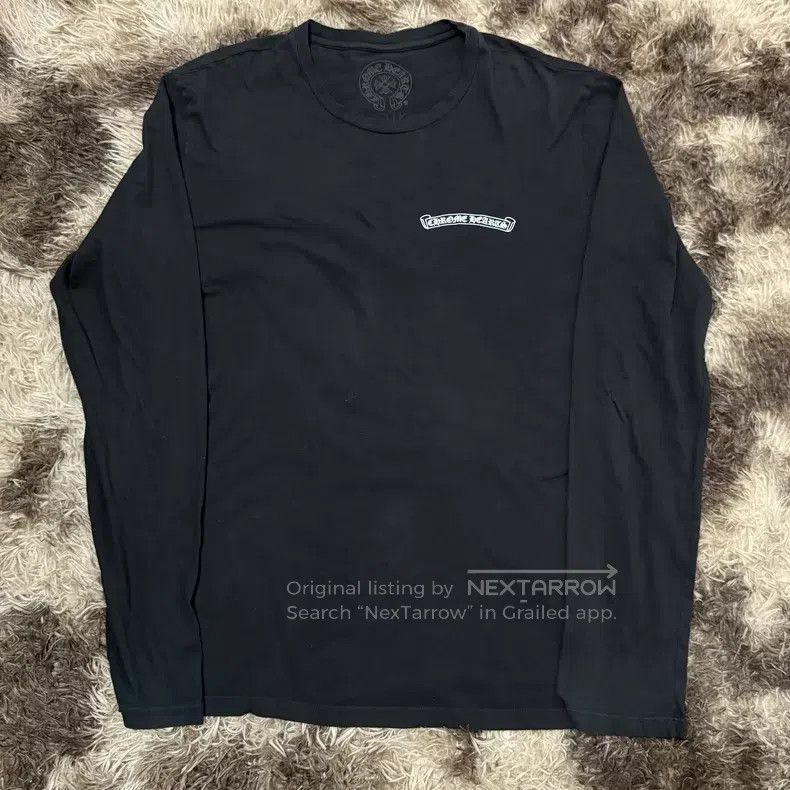 Chrome Hearts CHROME HEARTS Size L Crossed-Collar Long-Sleeve T-Shirt Size US L / EU 52-54 / 3 - 1 Thumbnail