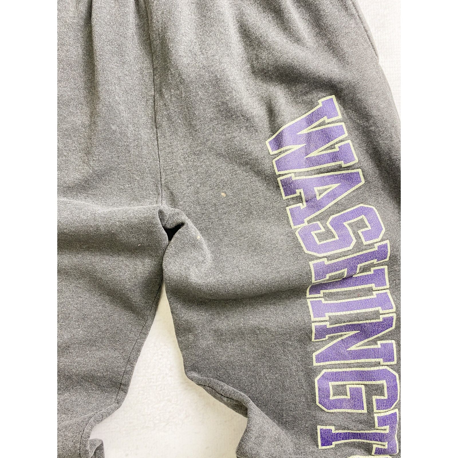 Champion Vintage 00s Champion Grey Cuffed Sweatpants - Men's Medium Size US 26 / EU 42 - 4 Thumbnail