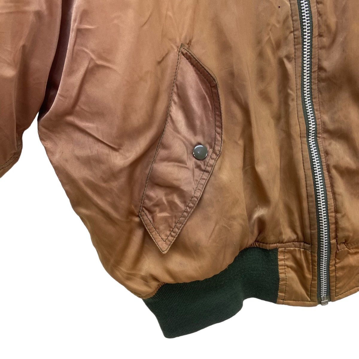Vintage Vtg Houston McDonnell Douglas F-15 Fighter MA-1 Bomber Size US M / EU 48-50 / 2 - 8 Thumbnail