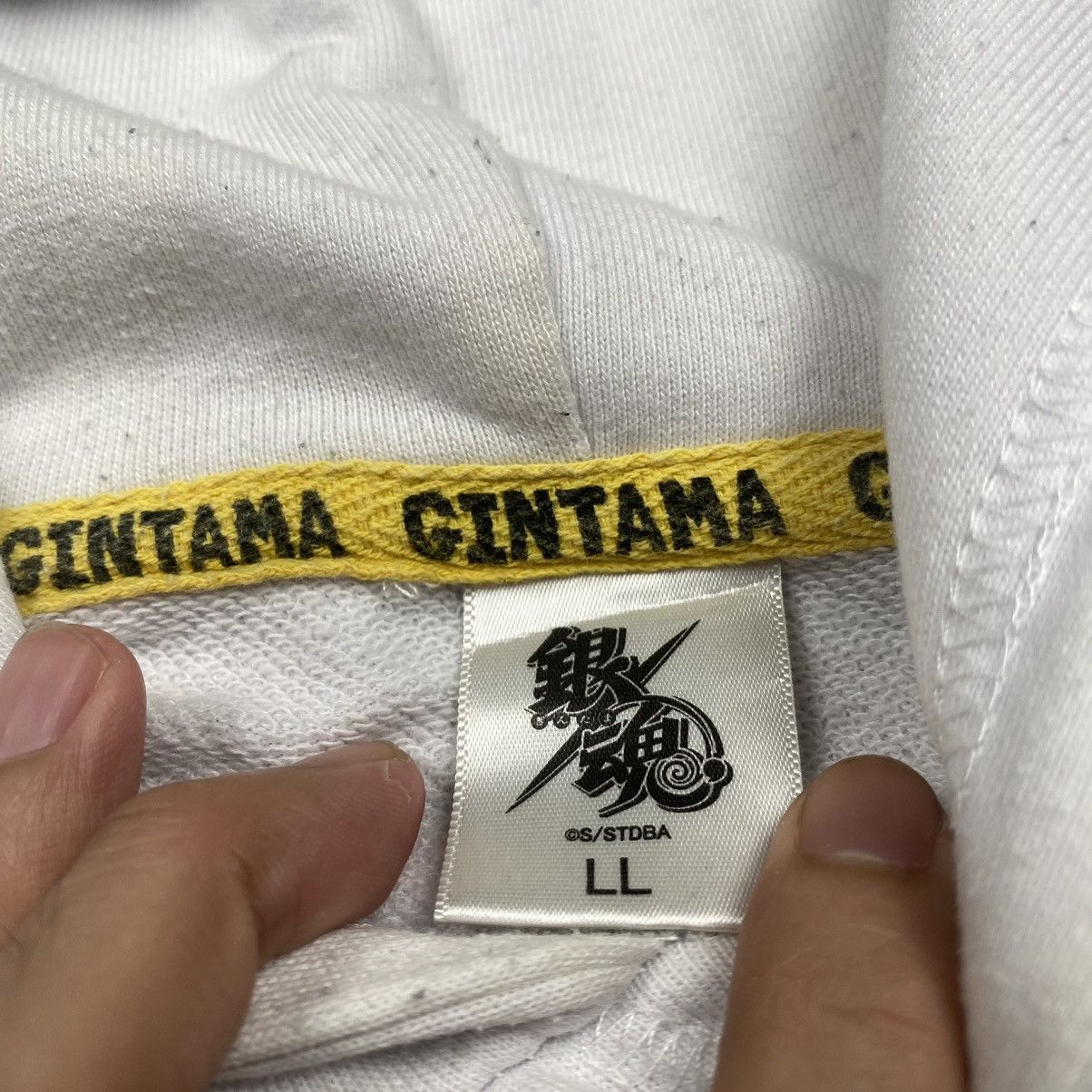 Anime × Japanese Brand Gintama Comedy Fight Anime Pullover Size US L / EU 52-54 / 3 - 4 Thumbnail