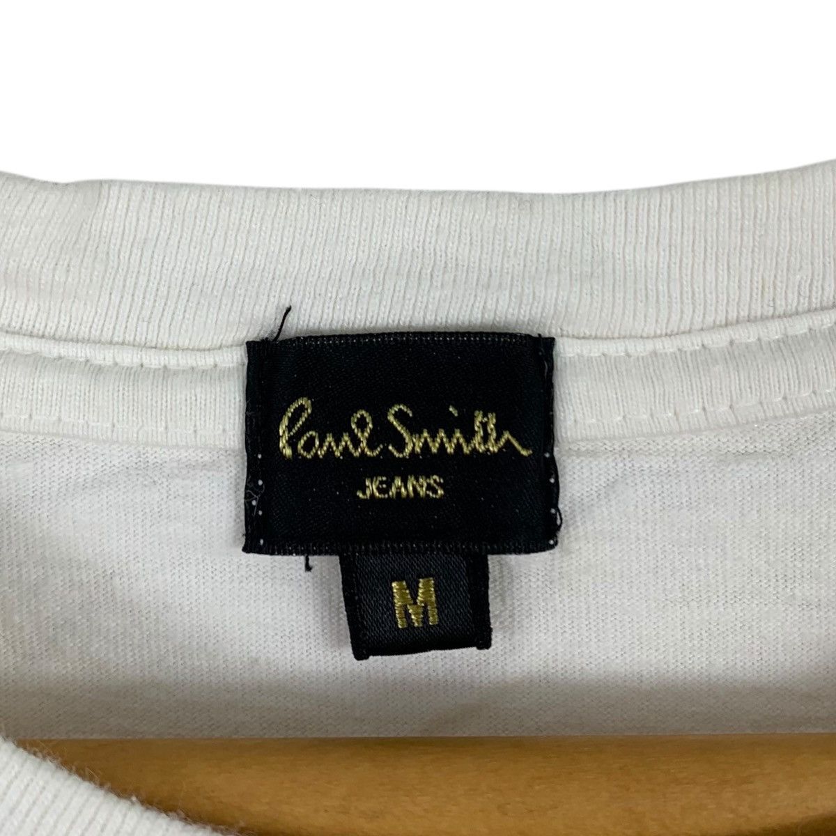 Paul Smith PAUL SMITH JEANS Cross Over MMIX Print White Short Shirt Size US M / EU 48-50 / 2 - 6 Thumbnail