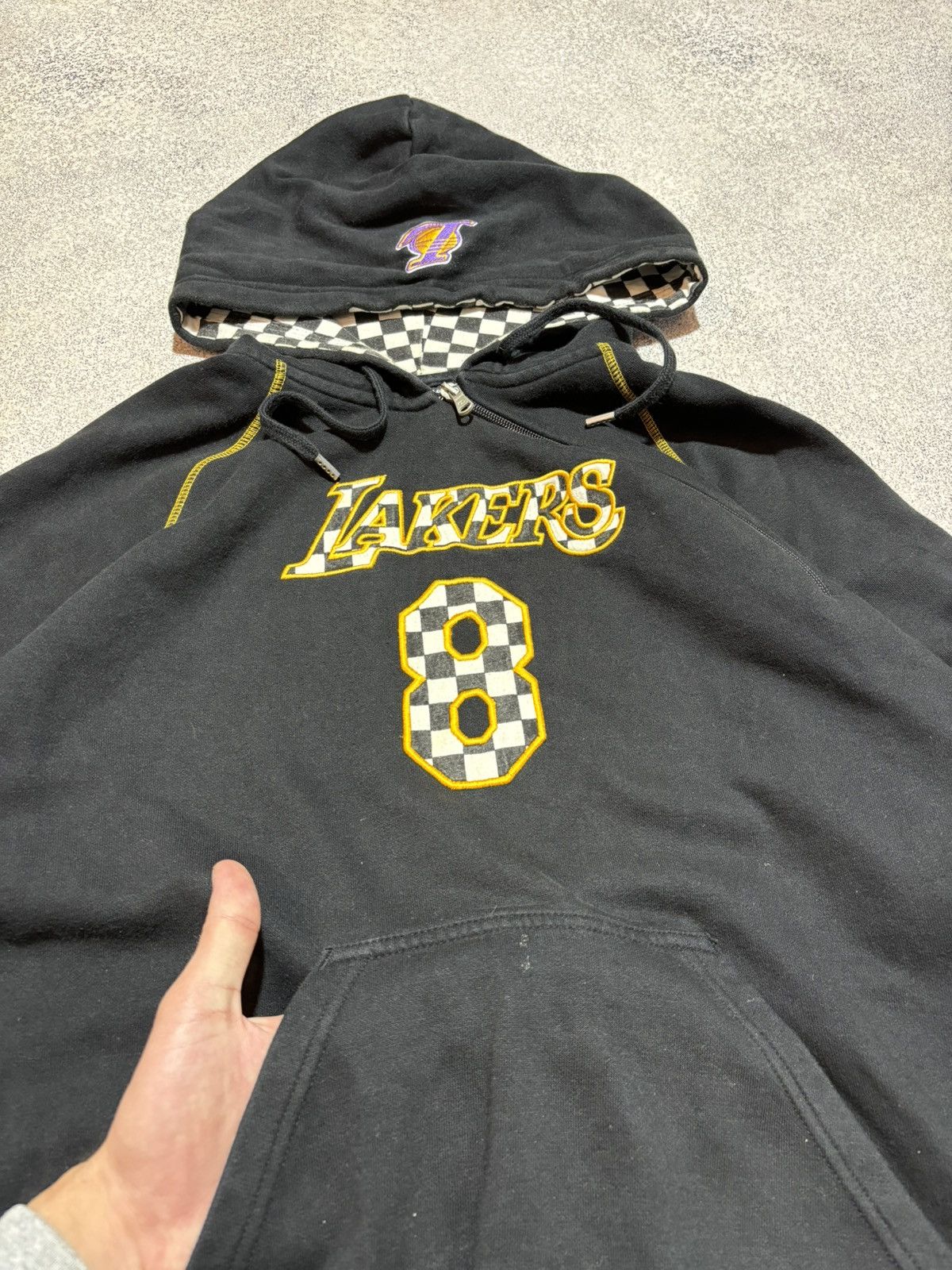 Champion × NBA × Nike Rare Champion Lakers NBA 8 Kobe Bryant Hoodie Size US M / EU 48-50 / 2 - 6 Thumbnail