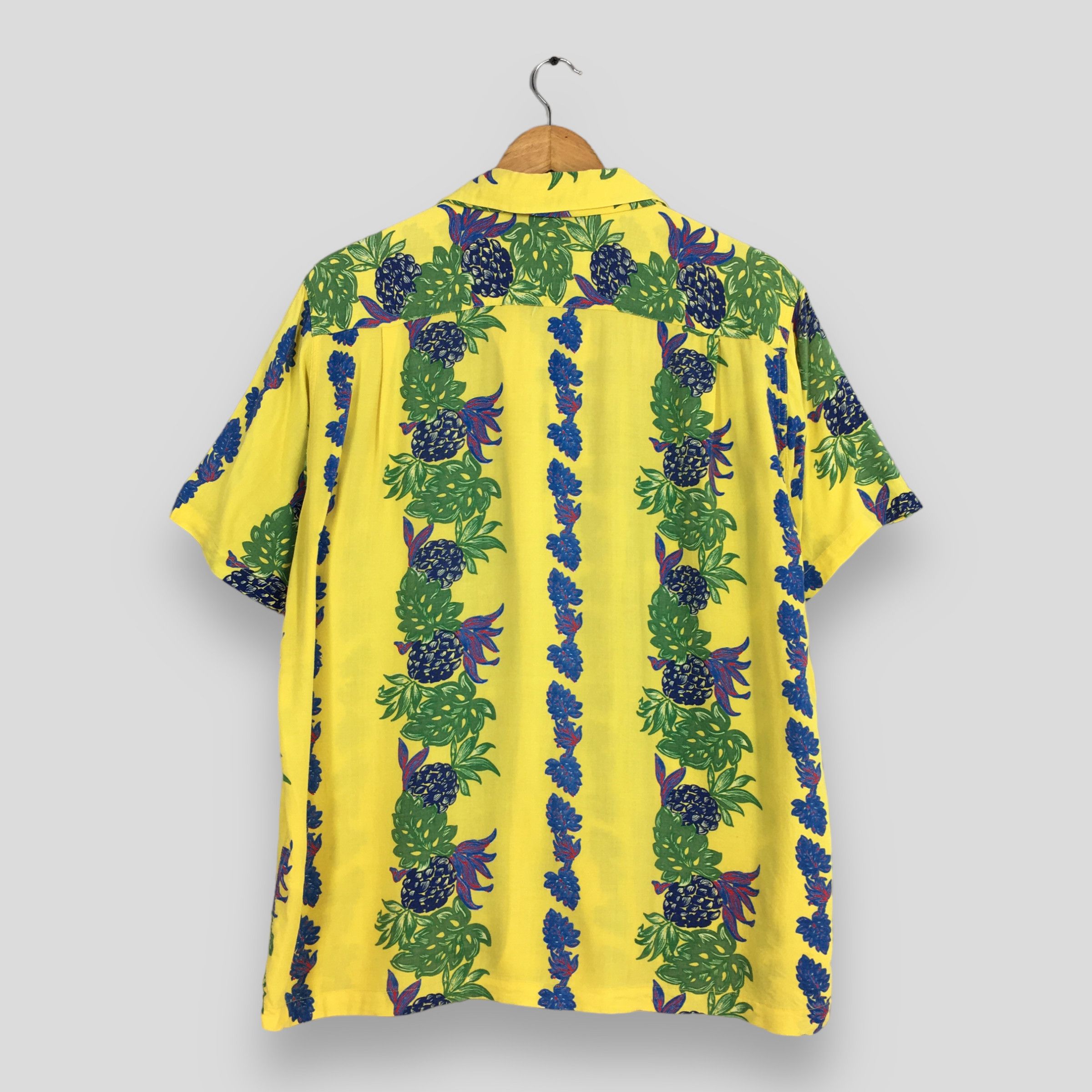 Other Vintage Aloha Floral Tropical Pineapples Hawaii Shirt Large Size US L / EU 52-54 / 3 - 7 Thumbnail