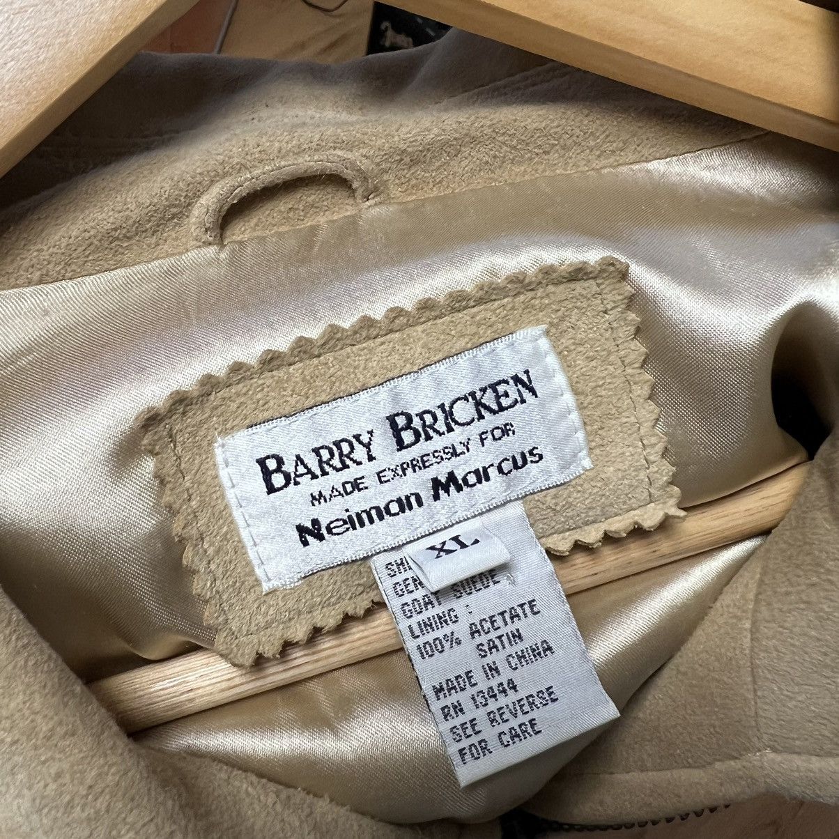 Barry Bricken × Neiman Marcus Barry Bricken for Neiman Marcus Suede Jacket Size US XL / EU 56 / 4 - 3 Thumbnail
