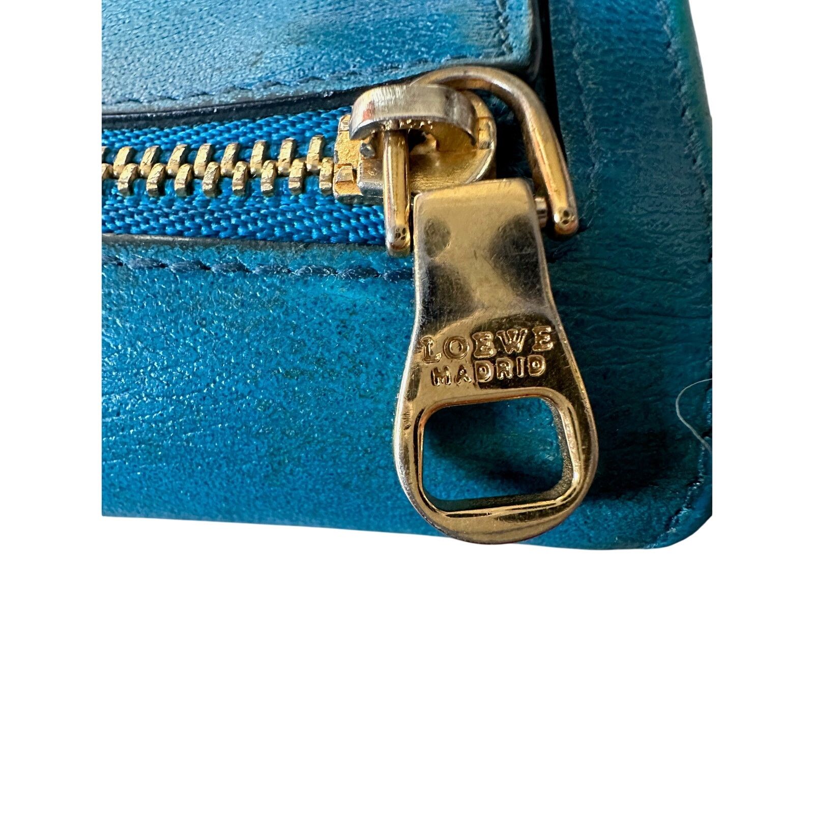 Loewe Loewe Blue Flap Long Wallet Size ONE SIZE - 10 Thumbnail