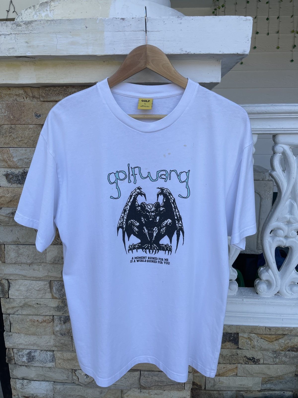Golf Wang Last Drop🔥Rare🔥GOLF WANG Gargoyle T-Shirt Size US L / EU 52-54 / 3 - 1 Thumbnail