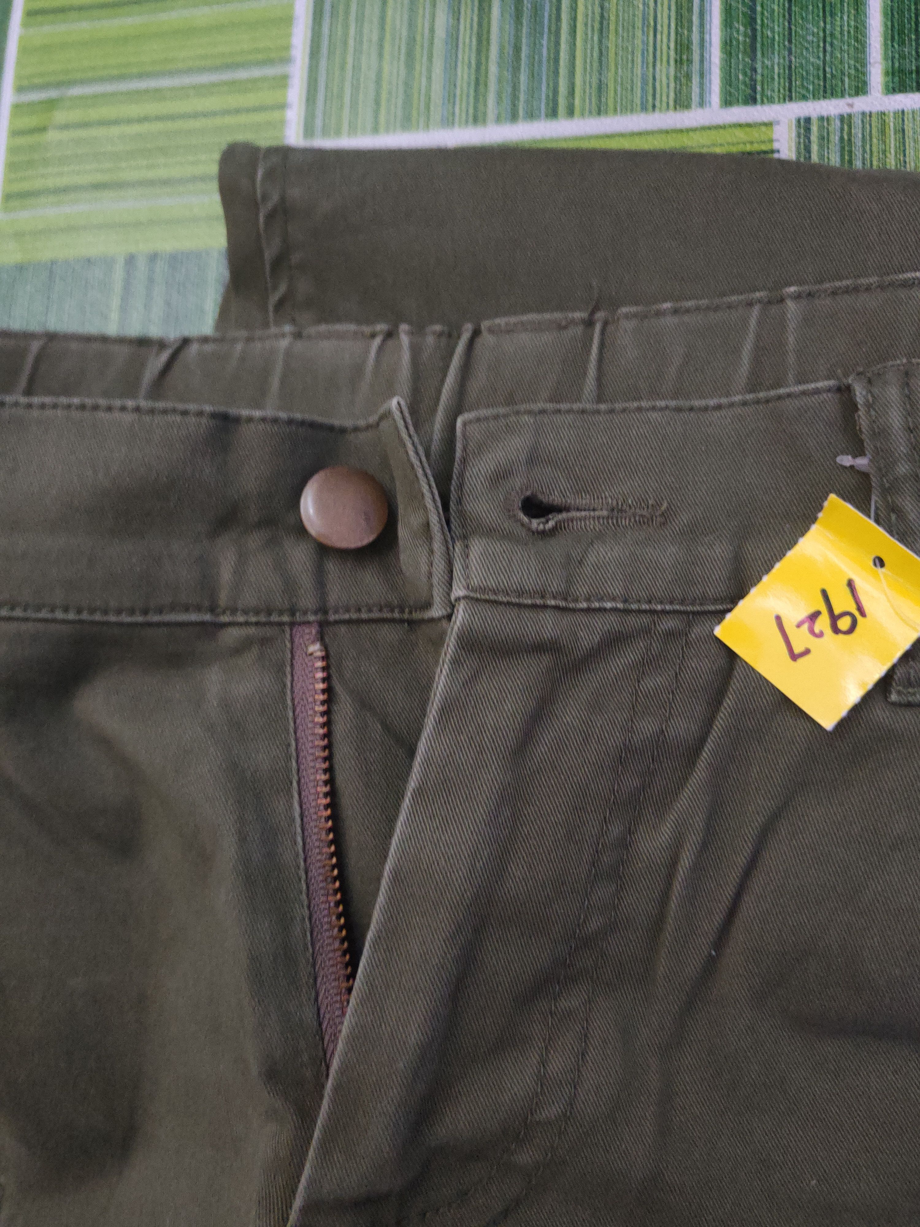 Japanese Brand DL P,b Green Multipocket Tactical Cargo Pants #1927 Size 28" / US 6 / IT 42 - 14 Thumbnail