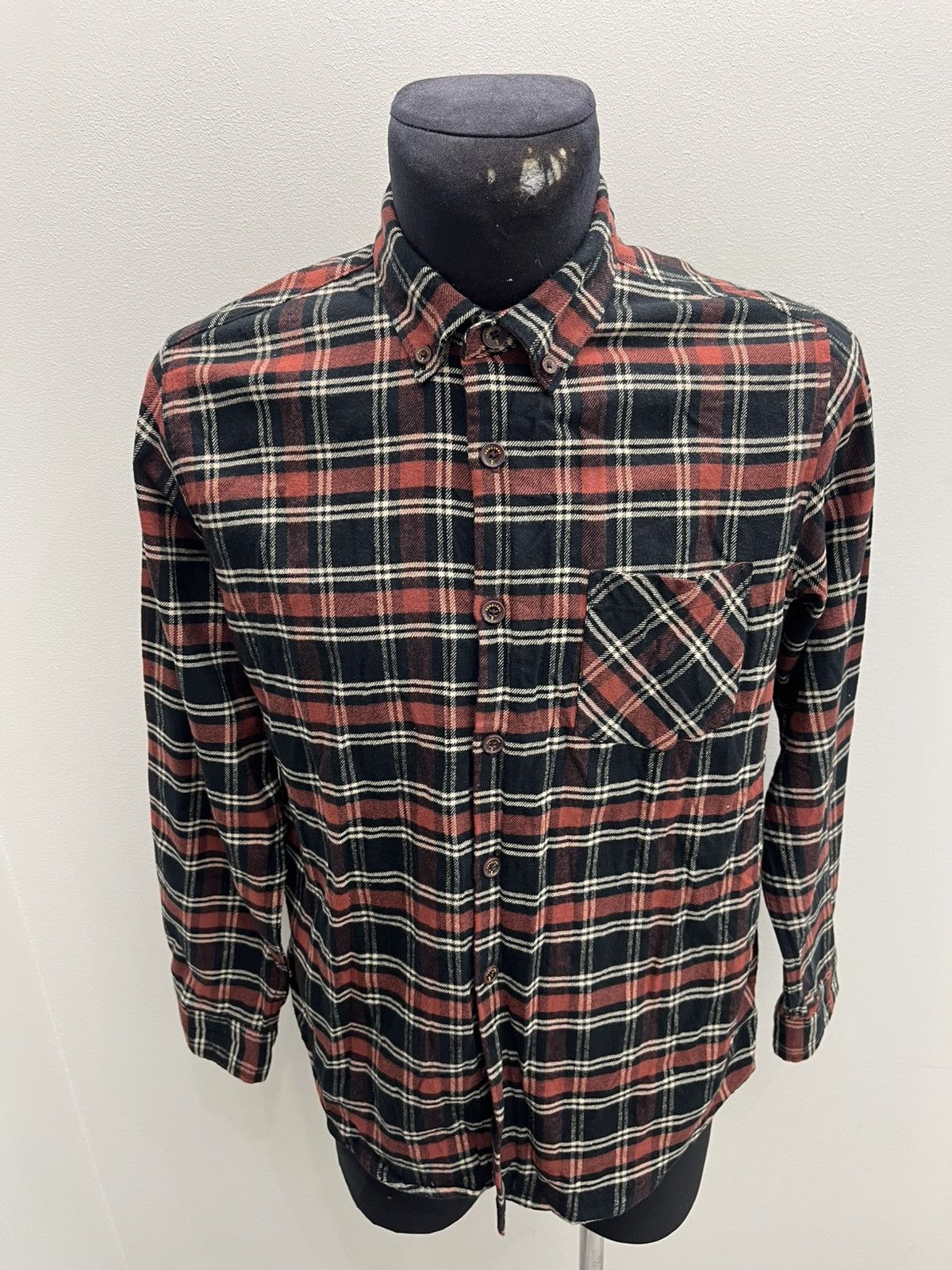 Percival Percival Front Pocket Flannel Shirt Size US L / EU 52-54 / 3 - 1 Thumbnail