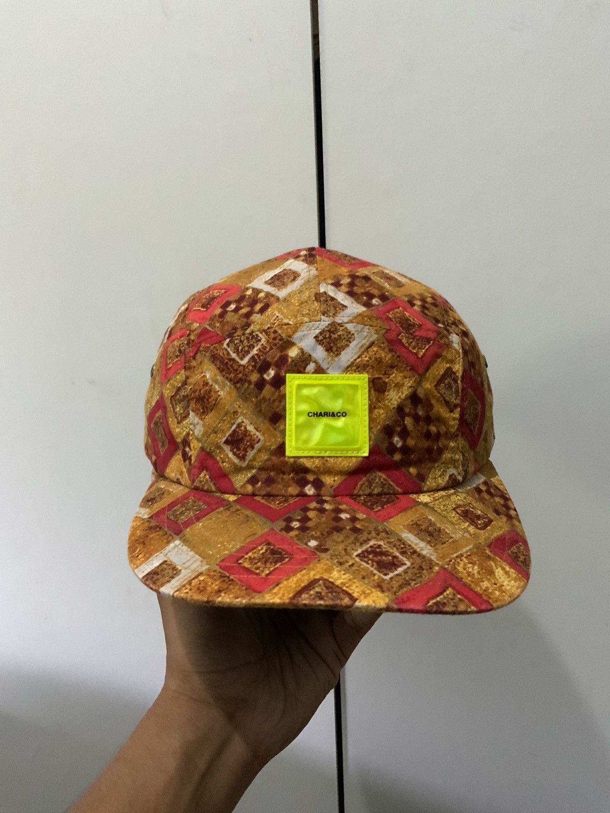 Japanese Brand Chari & Co Authentic Garment Batik 5 Panel Hat Size ONE SIZE - 5 Thumbnail