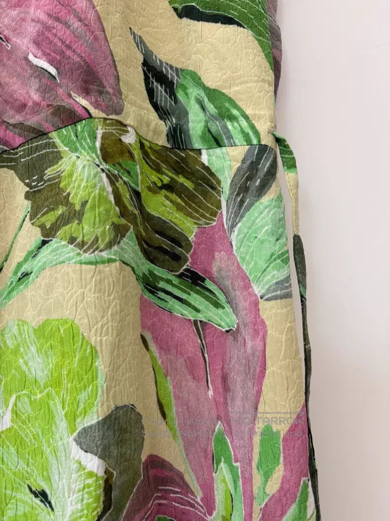 Dries Van Noten Dries Van Noten SIZE:36 Printed Wide-leg Jumpsuit Size S / US 4 / IT 40 - 6 Thumbnail