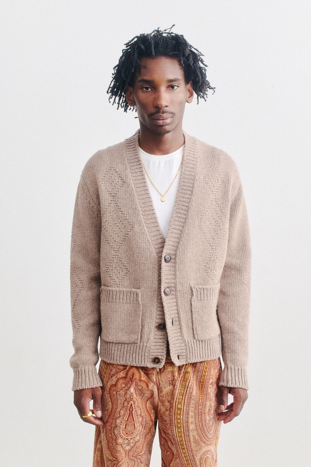 A Kind Of Guise 💚 A Kind of Guise Noi Knit Cardigan Hazel Melange NEW Size US M / EU 48-50 / 2 - 2 Thumbnail