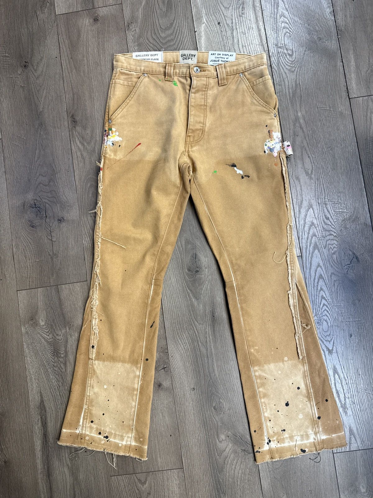 Gallery Dept. Gallery dept carpenter pants tan khaki 32 Size US 32 / EU 48 - 1 Thumbnail