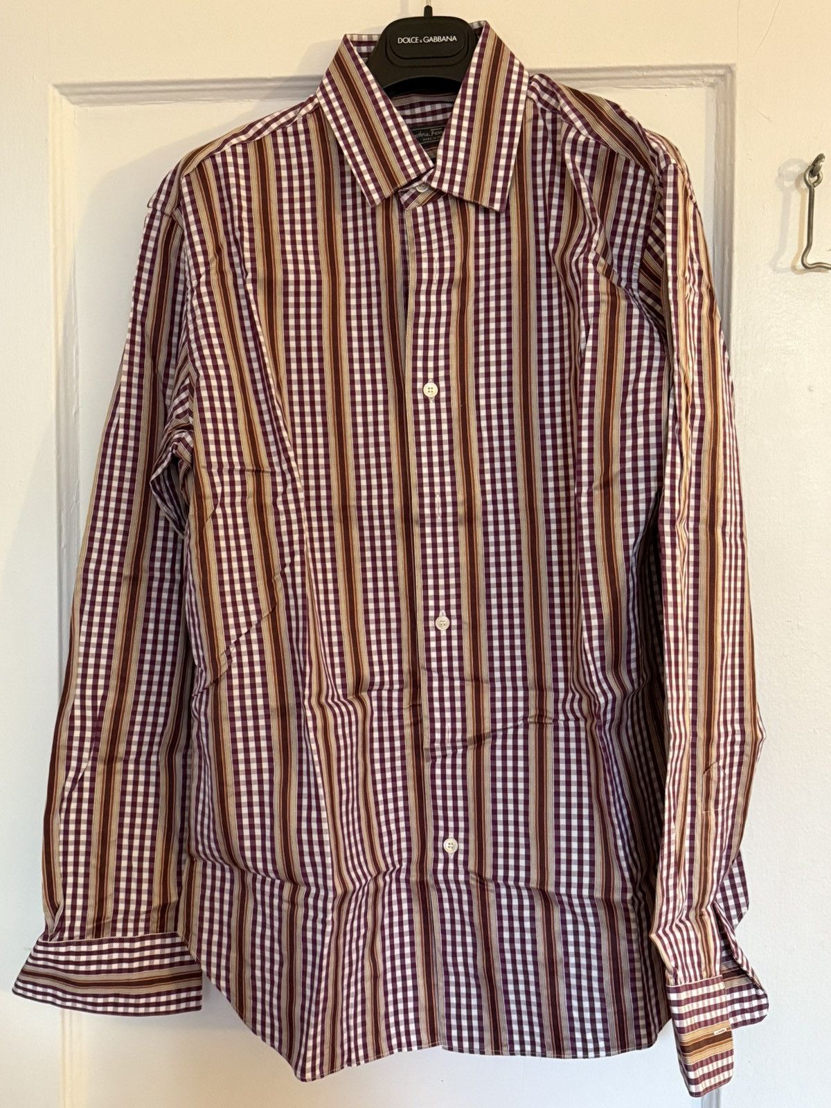 Salvatore Ferragamo Ferragamo LS shirt multi color M Size US M / EU 48-50 / 2 - 1 Thumbnail