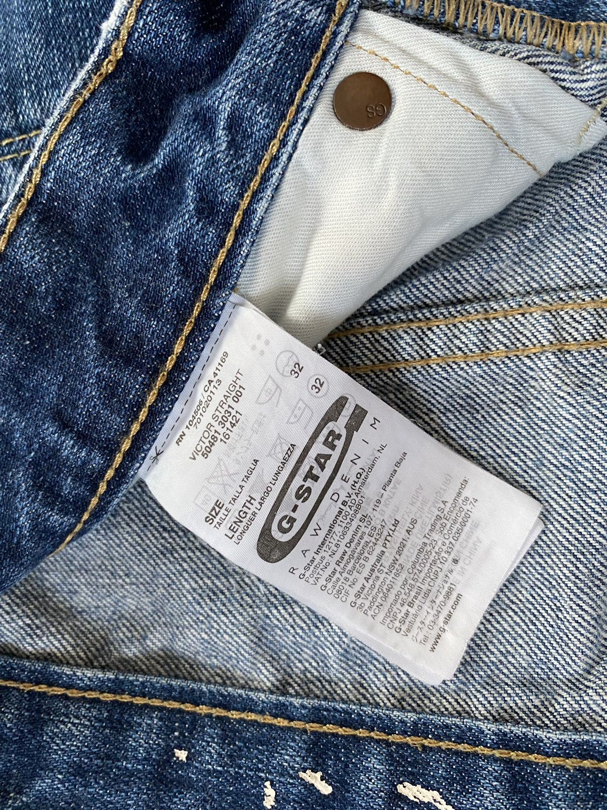 G-Star G-star Raw Denim Size US 32 / EU 48 - 7 Thumbnail