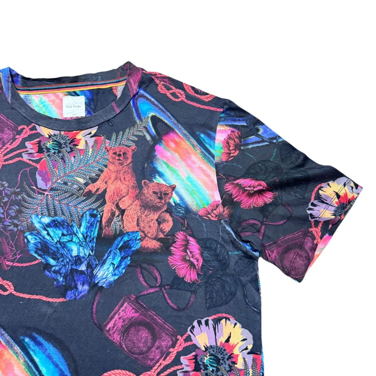 Paul Smith Paul Smith Psychedelic All Over Print Shirt Size US L / EU 52-54 / 3 - 4 Thumbnail