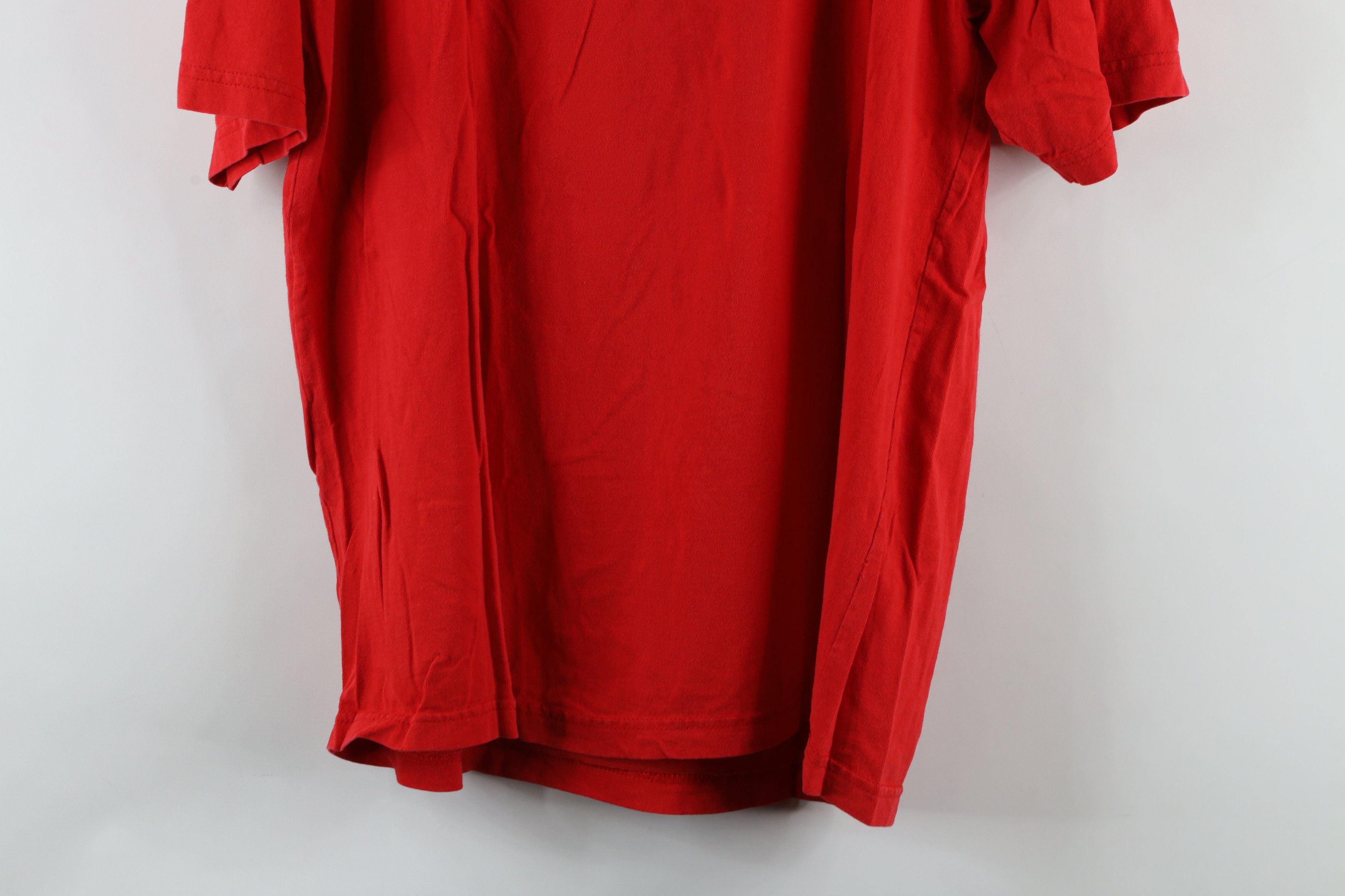 Vintage Vintage 90s Spell Out Jewish Hebrew Coca Cola T-Shirt Red Size US M / EU 48-50 / 2 - 14 Thumbnail