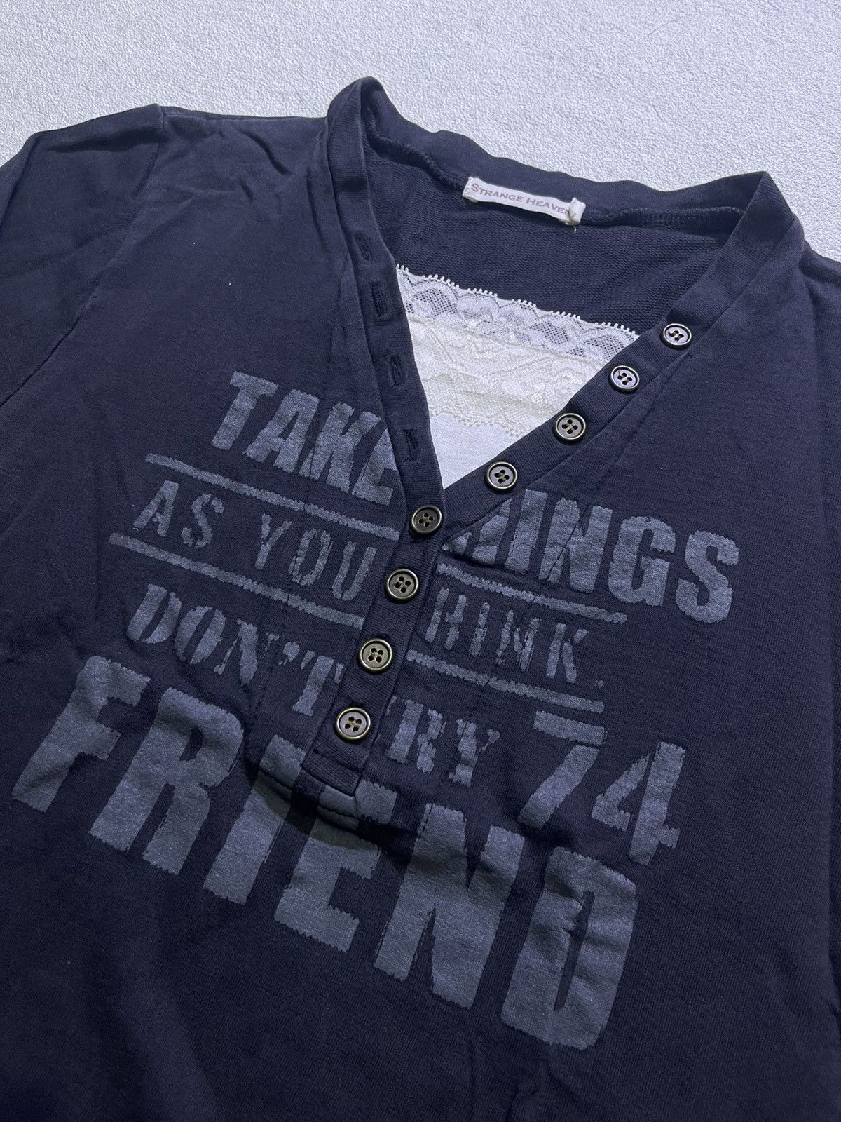 Hysteric Glamour Y2K STRANGE HEAVEN long sleeve tshirt women's Size S / US 4 / IT 40 - 5 Thumbnail