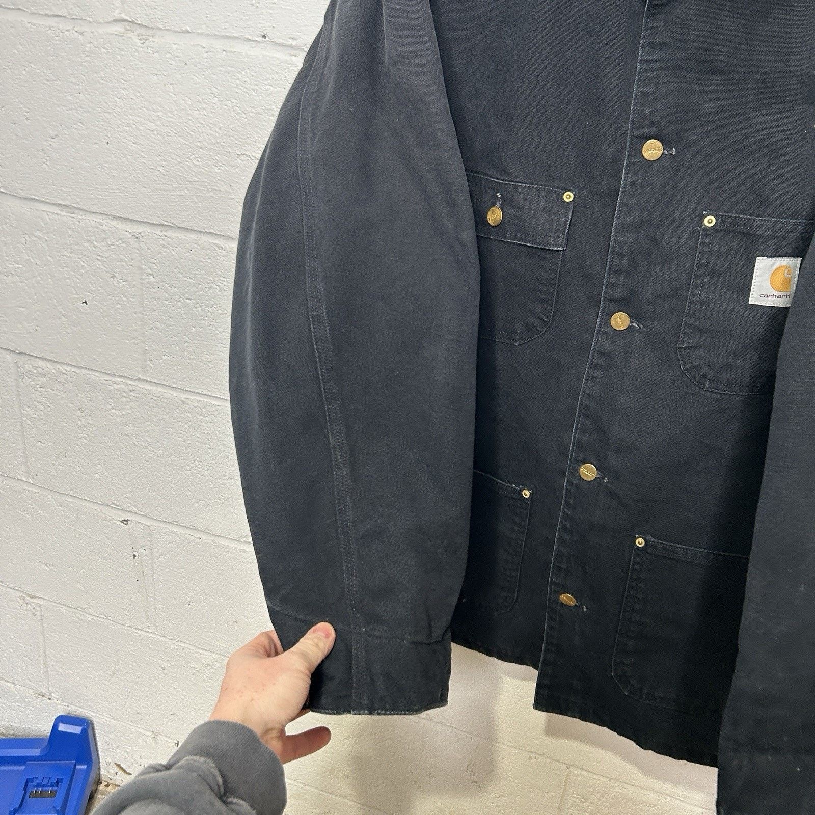 Carhartt Vintage Carhartt Blanket-Lined Chore Coat “Black” C01 BLK Size US XXL / EU 58 / 5 - 5 Thumbnail