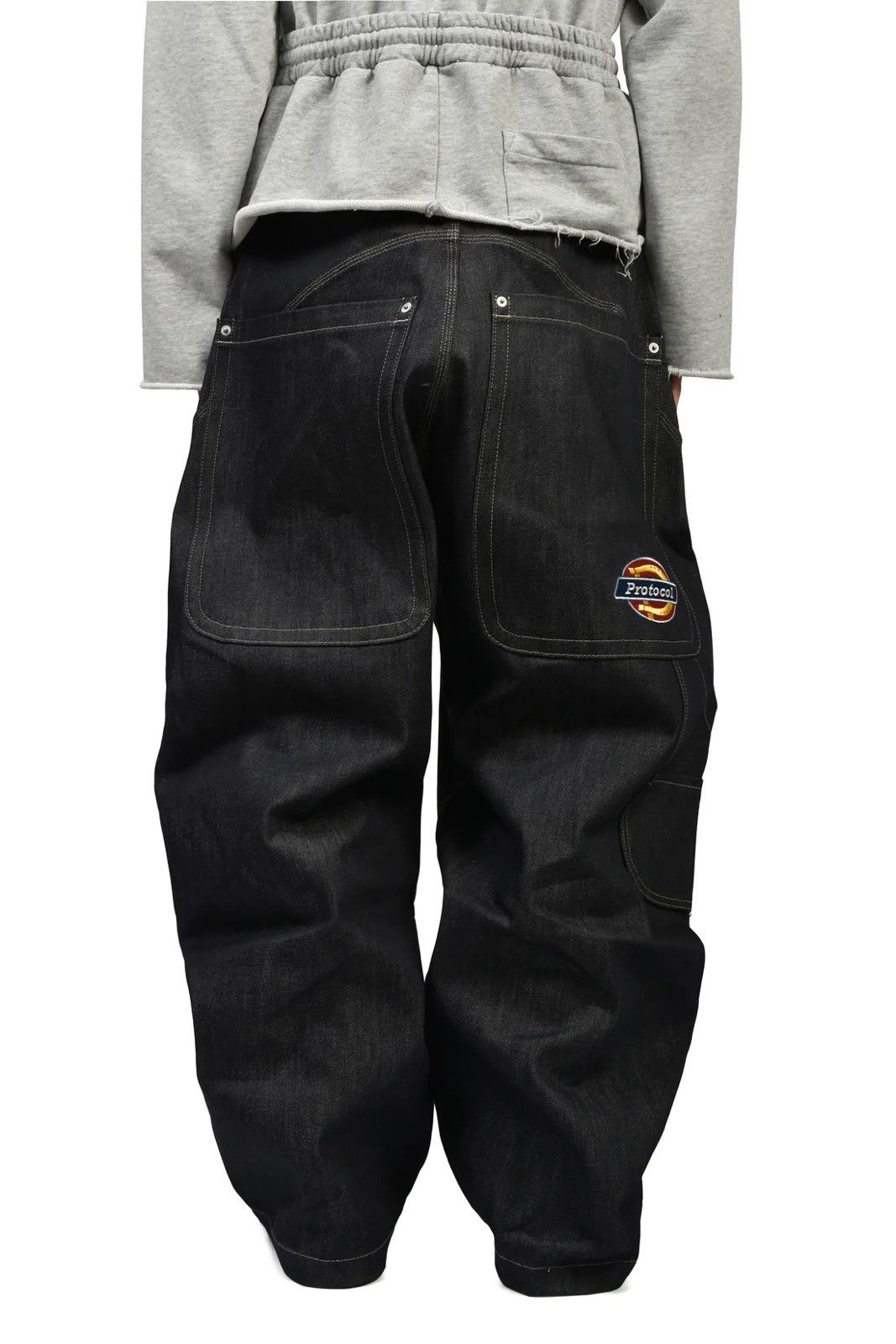 PROJECT G/R Protocol Index RETRO BAGGY DENIM PANTS PROJECT GR Size 3 Size US 32 / EU 48 - 4 Thumbnail