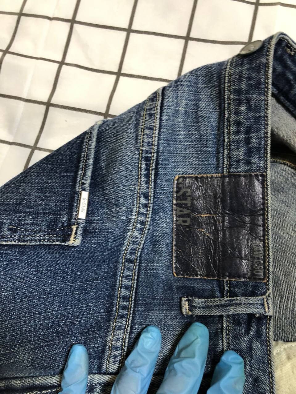 G-Star G Star Raw Vintage Arc 3D Loose Tapered Denim Pants Jeans Size US 32 / EU 48 - 17 Thumbnail