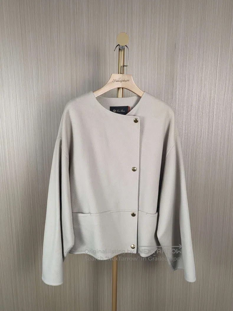 Loro Piana Loro Piana Beige Cashmere Short Coat Size M / US 6-8 / IT 42-44 - 1 Thumbnail