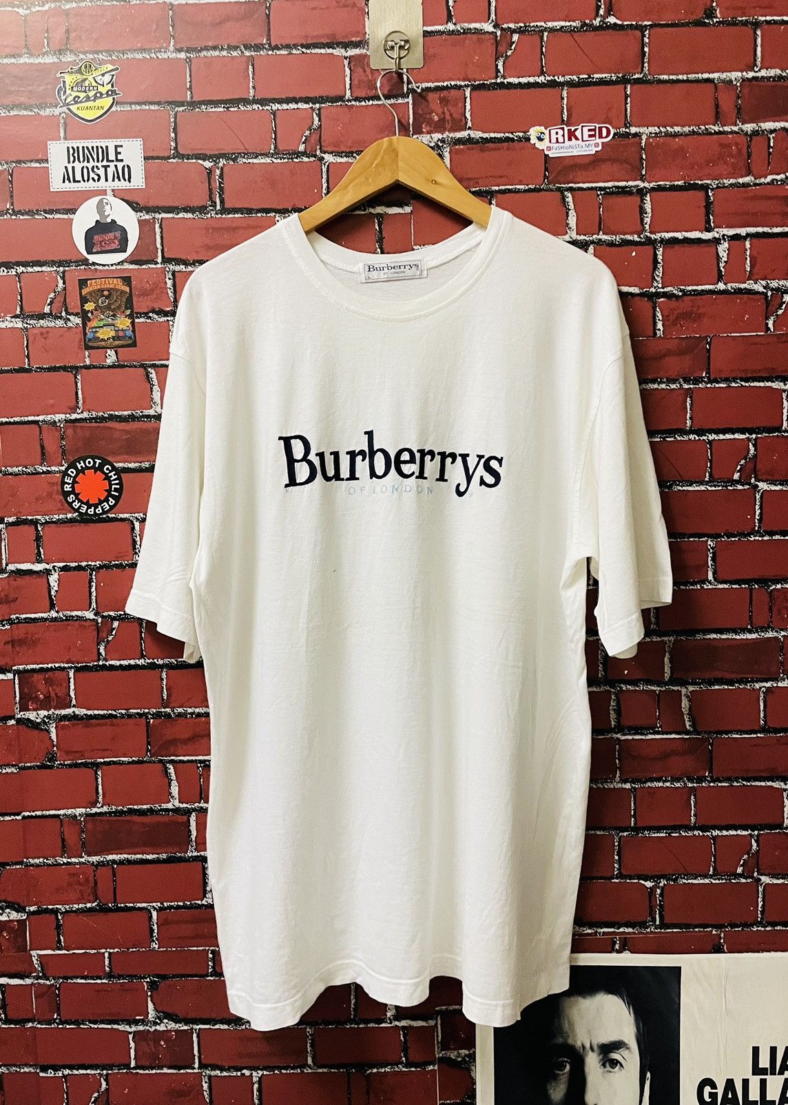 Burberry × Designer × Vintage BURBERRYS OF LONDON SHIRT Size US L / EU 52-54 / 3 - 1 Thumbnail