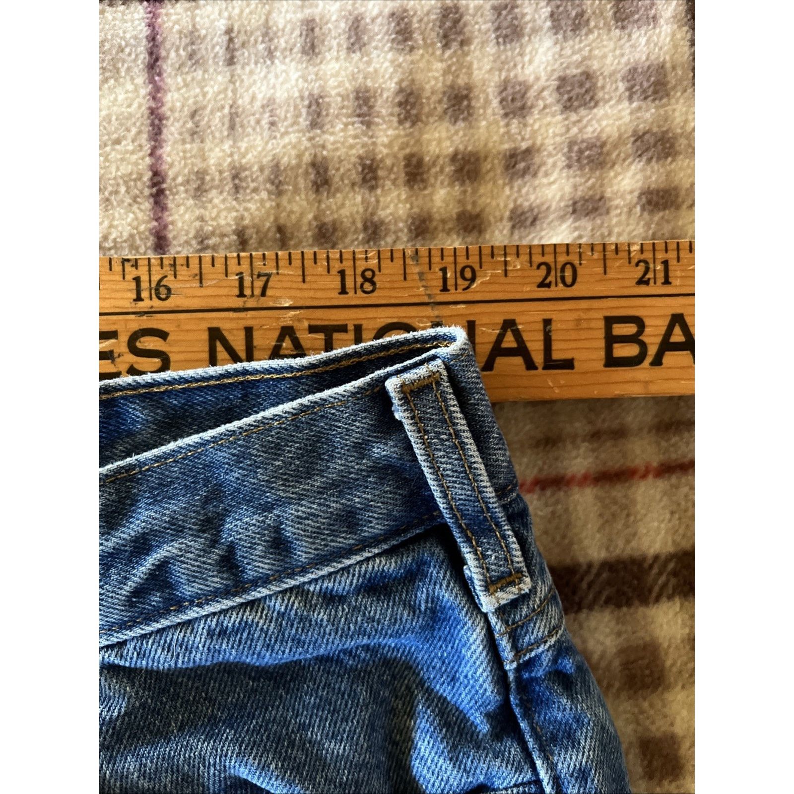 Carhartt Carhartt Jeans Mens 38x28 Blue Relaxed Fit Cotton Denim Size US 38 / EU 54 - 10 Thumbnail