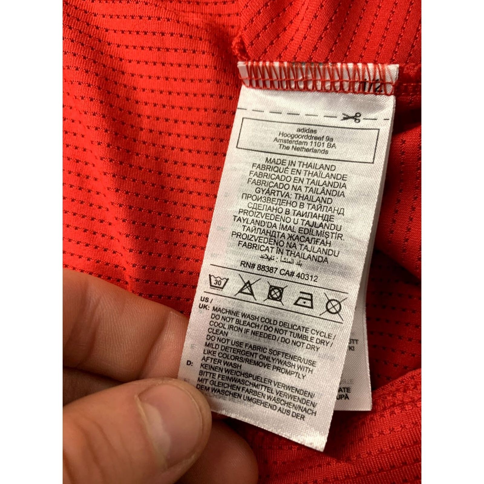 Adidas ADIDAS Kenta AEROREADY ORIGINAL 2021 TRAINING MEN SHIRT JERSEY M Medium Red Adidas Kenta 2021 Training Shirt Mens Jersey M Red Sports Tee Size US M / EU 48-50 / 2 - 6 Thumbnail