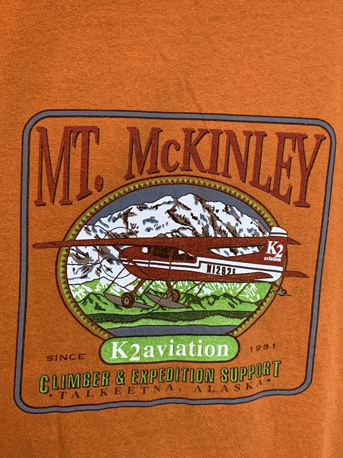 Vintage RARE* Vintage 90’s K2 Aviation Mt. McKinley Expedition Shirt Size US XL / EU 56 / 4 - 3 Thumbnail