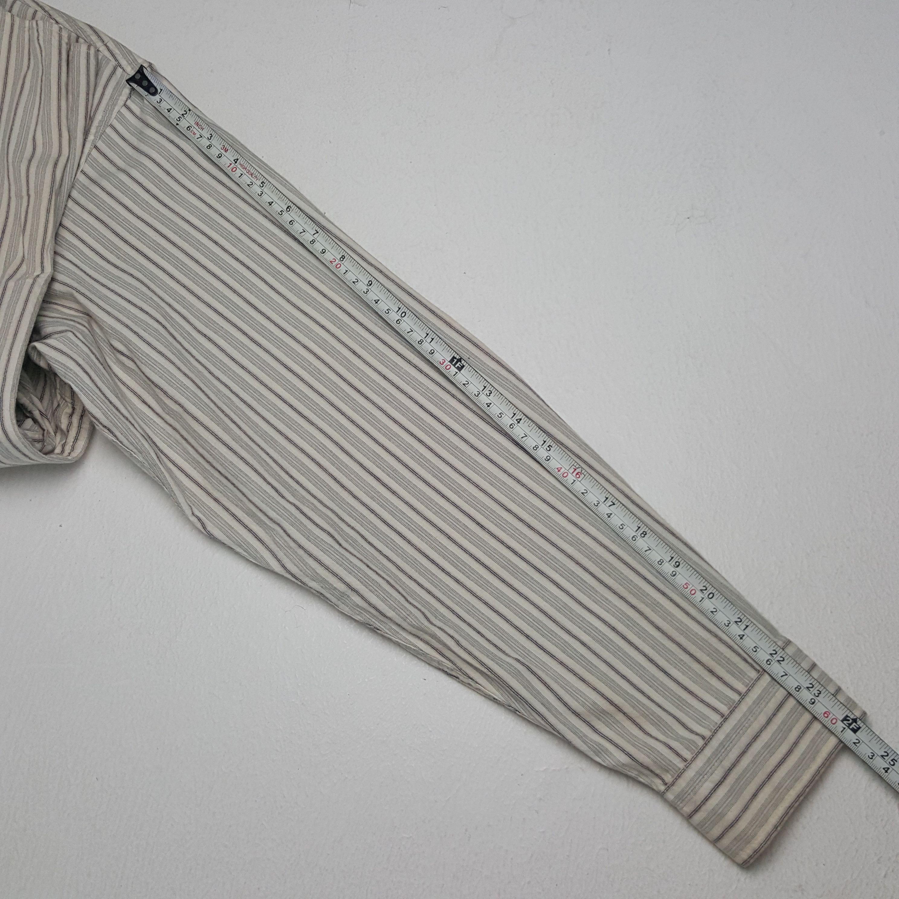 Japanese Brand × Sugar Cane × Vintage Vintage Sugar Cane Striped Button Up Shirt Size US L / EU 52-54 / 3 - 5 Thumbnail