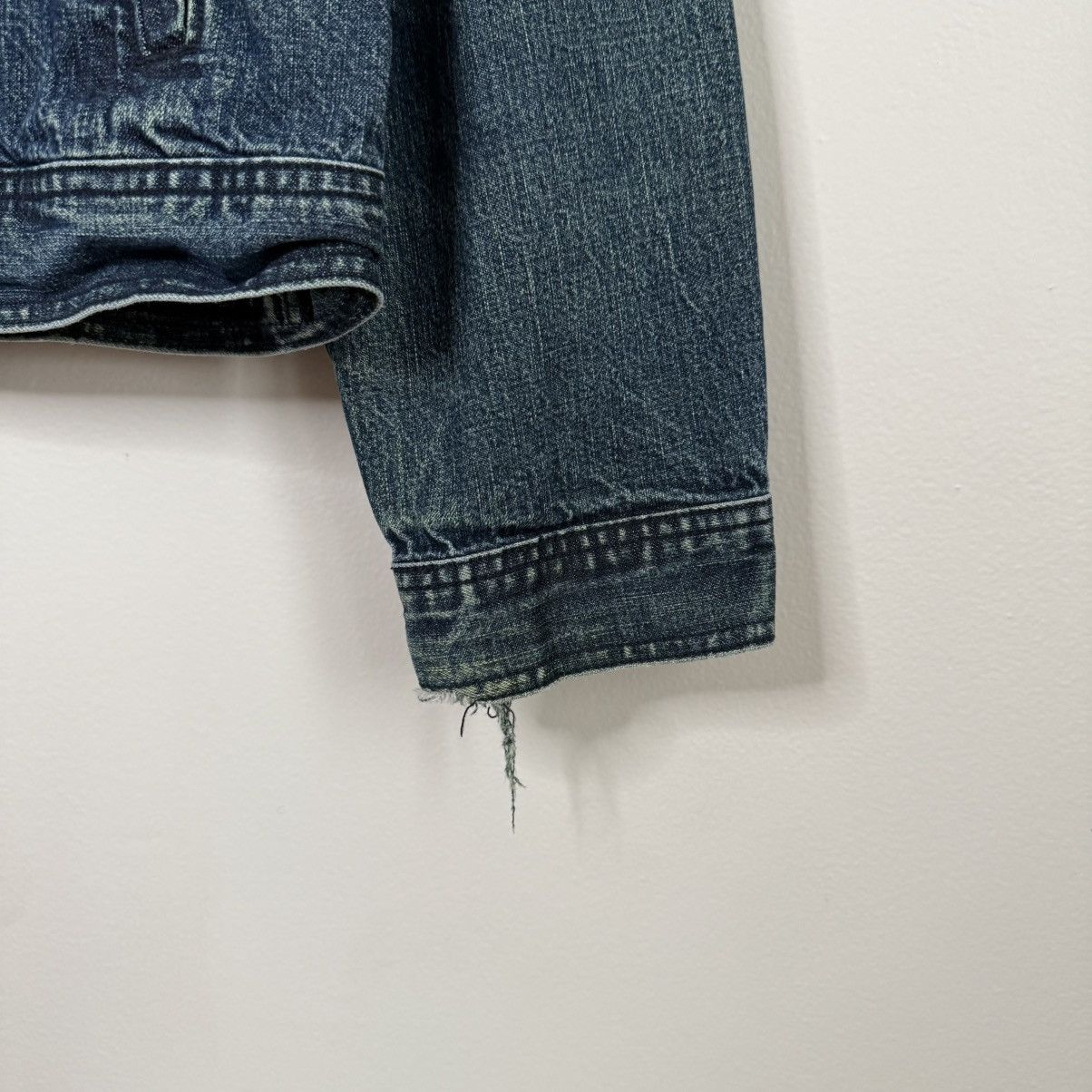 Gap Vintage 00’s GAP Unisex Denim Trucker Jacket Size L-M Size US M / EU 48-50 / 2 - 5 Thumbnail